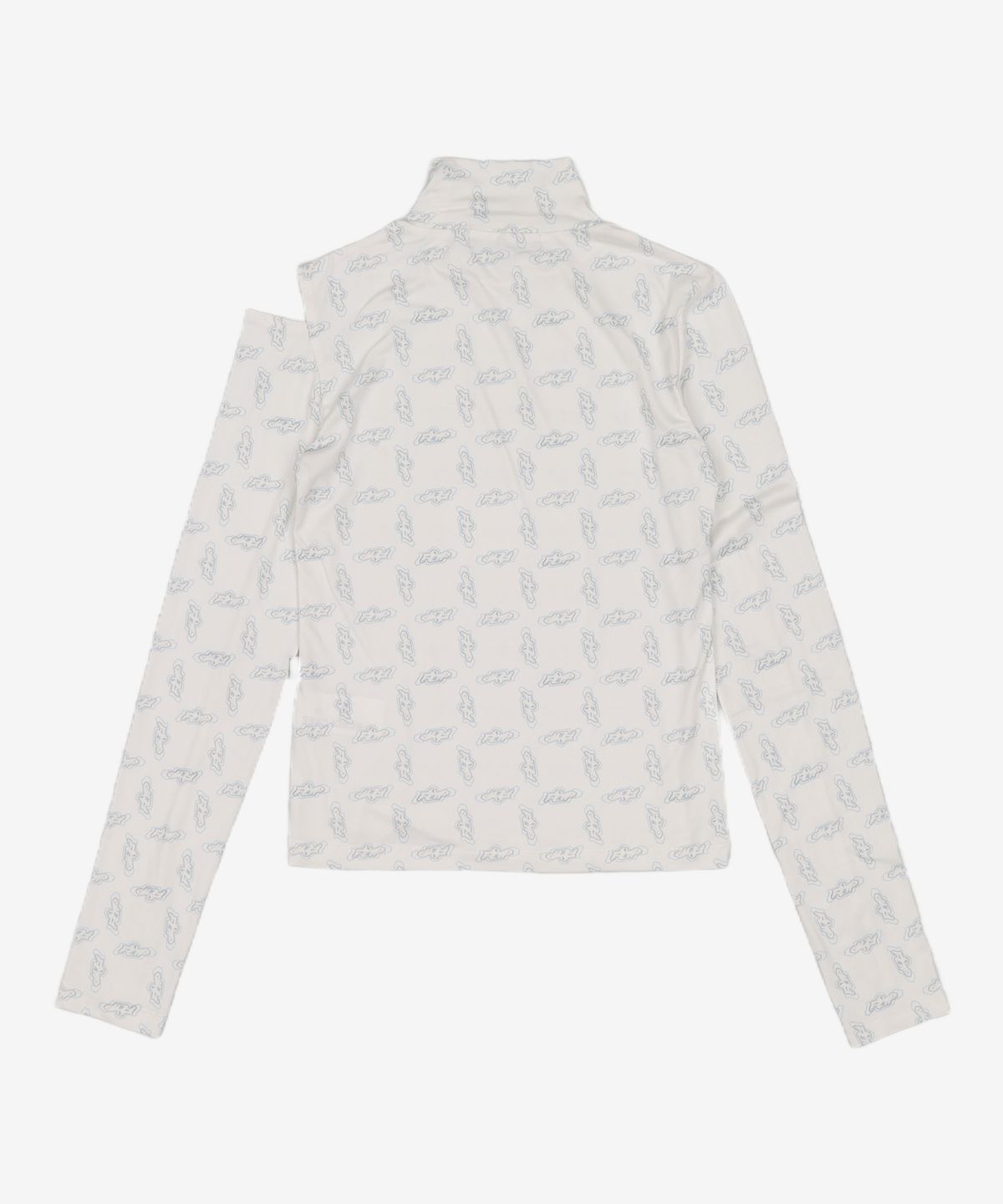 어피스오브케이크(APIECEOFCAKE) FLIP Pattern Turtleneck_White FREE