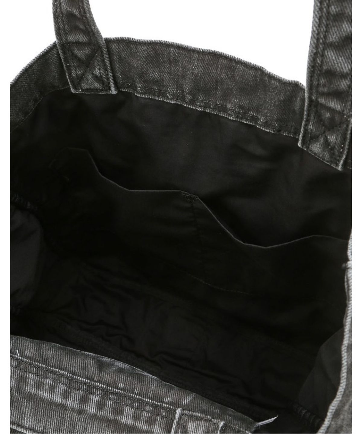 질스튜어트 맨 액세서리(JILLSTUART MEN ACC) [워싱 데님][Washing Denim] 다크그레이 숄더백/에코백 JUBA6F115G2