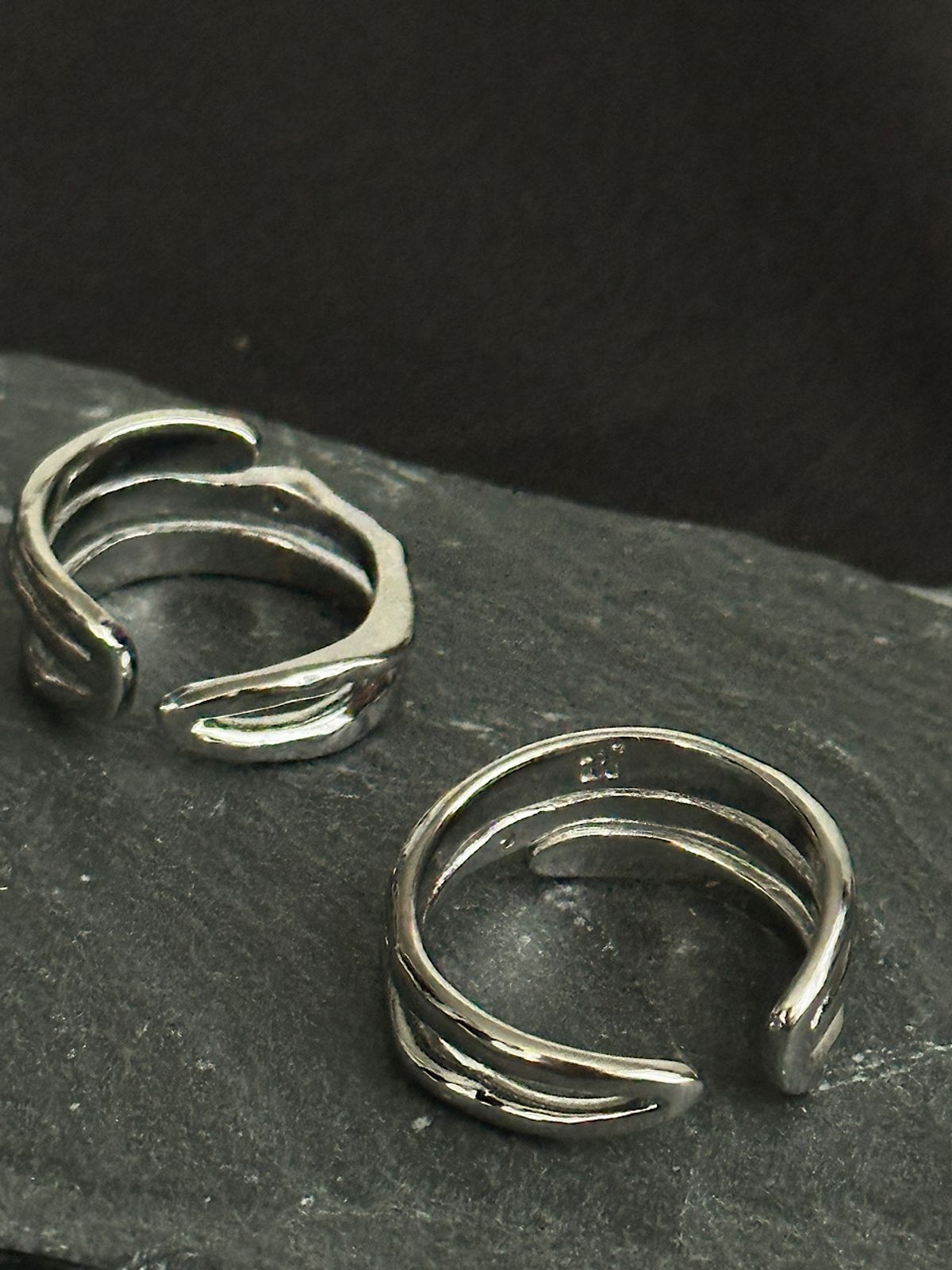 아포엠(APOEM) Pair Trace Open Ring