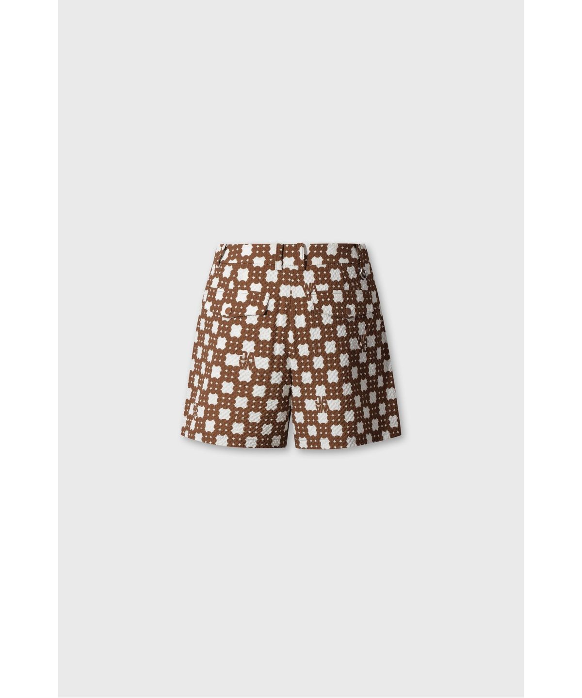 왁(WAAC) Women Pattern set up pants WWPNA26620BRX