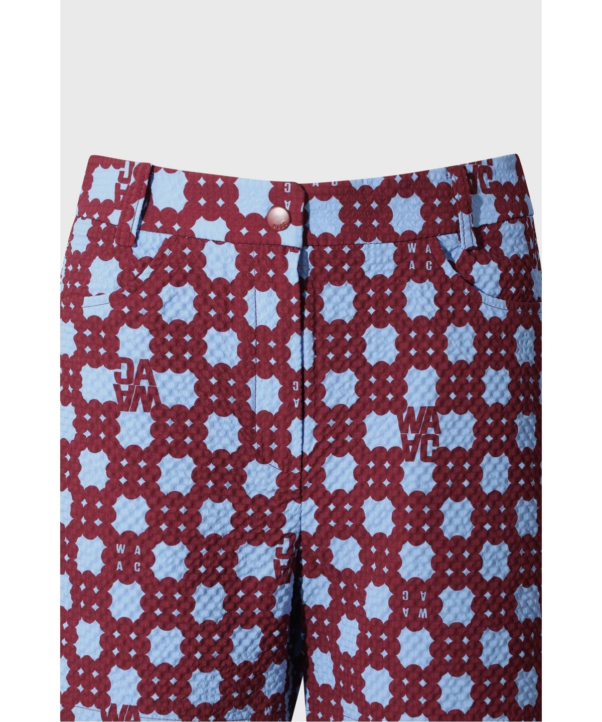 왁(WAAC) Women Pattern set up pants WWPNA26620WIX