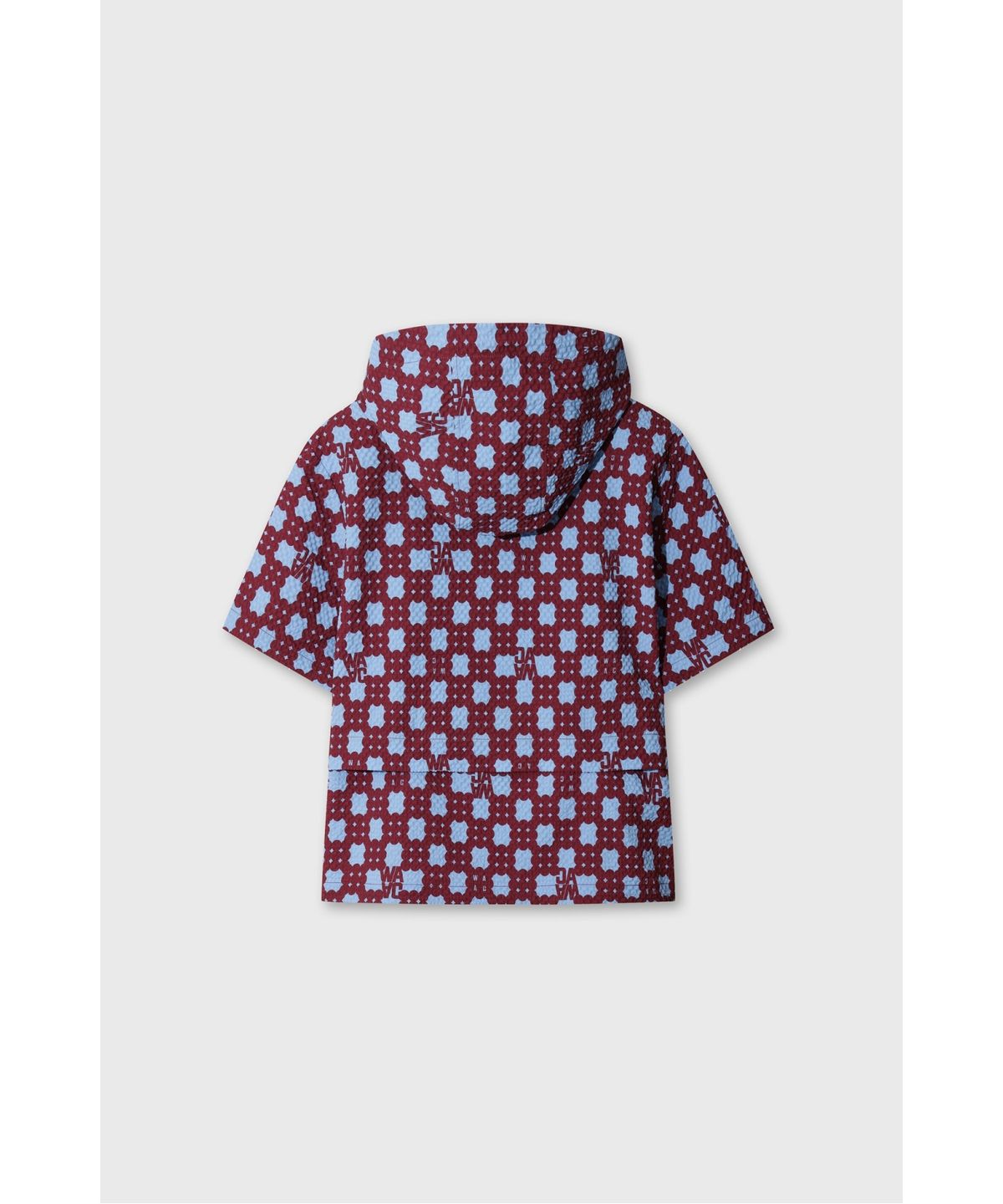 왁(WAAC) Women Pattern set-up anorak WWVAA26620WIX