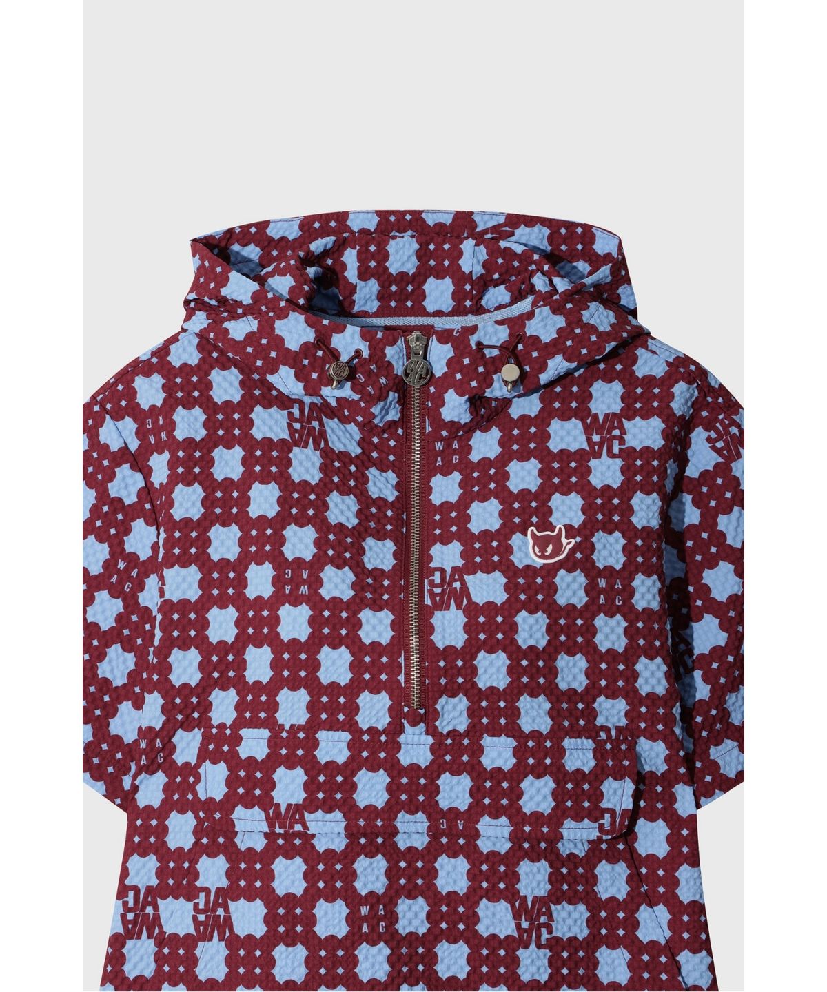 왁(WAAC) Women Pattern set-up anorak WWVAA26620WIX