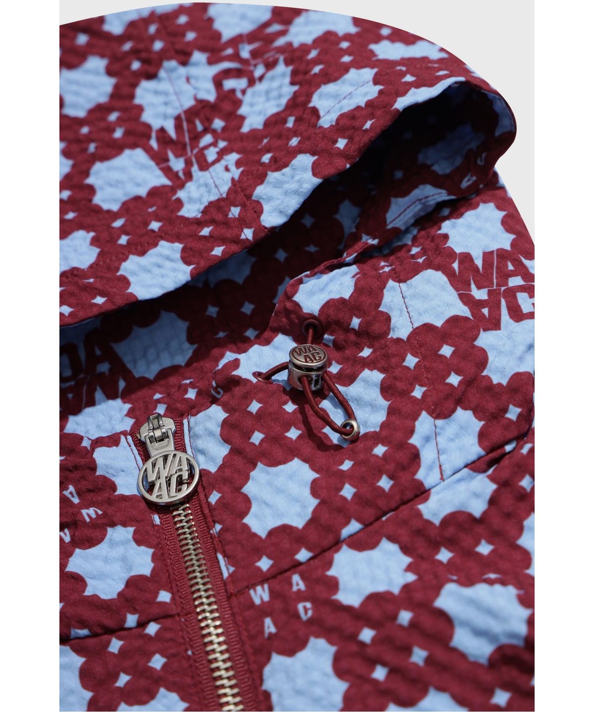 왁(WAAC) Women Pattern set-up anorak WWVAA26620WIX