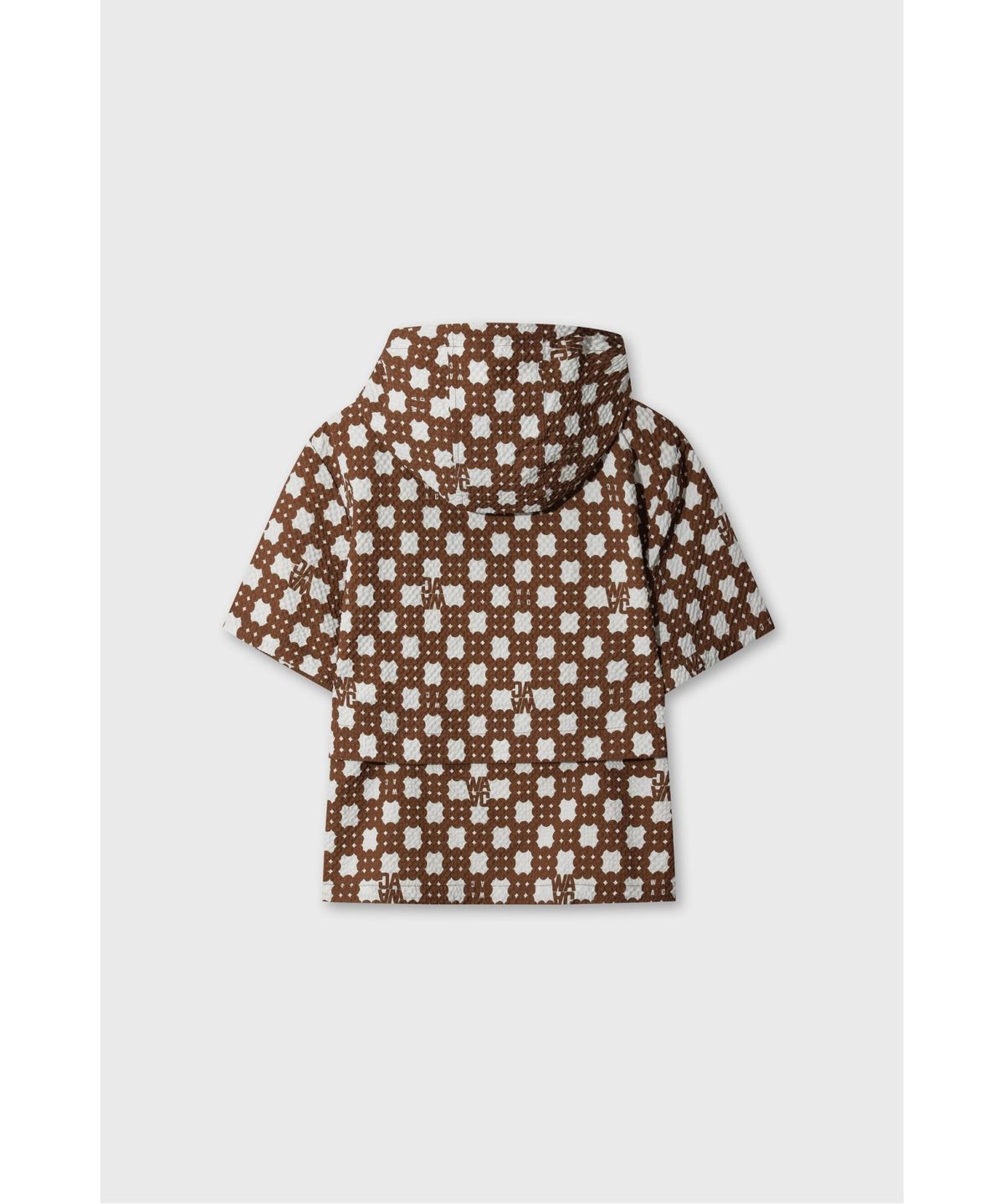 왁(WAAC) Women Pattern set-up anorak WWVAA26620BRX