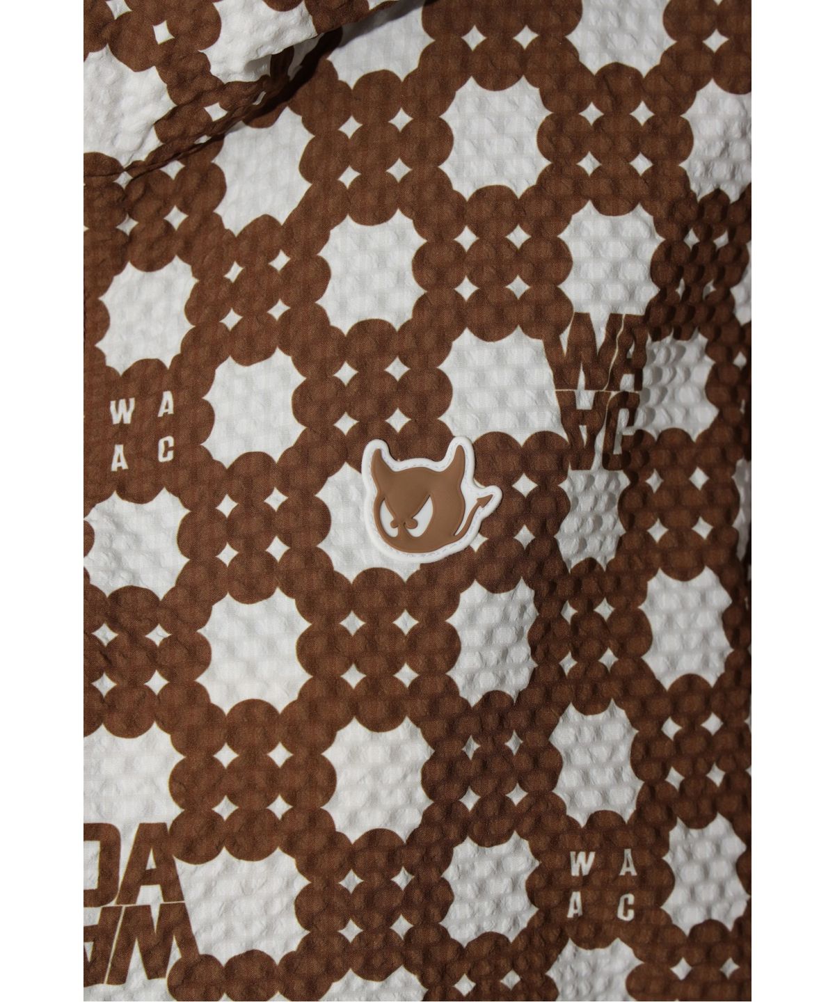 왁(WAAC) Women Pattern set-up anorak WWVAA26620BRX