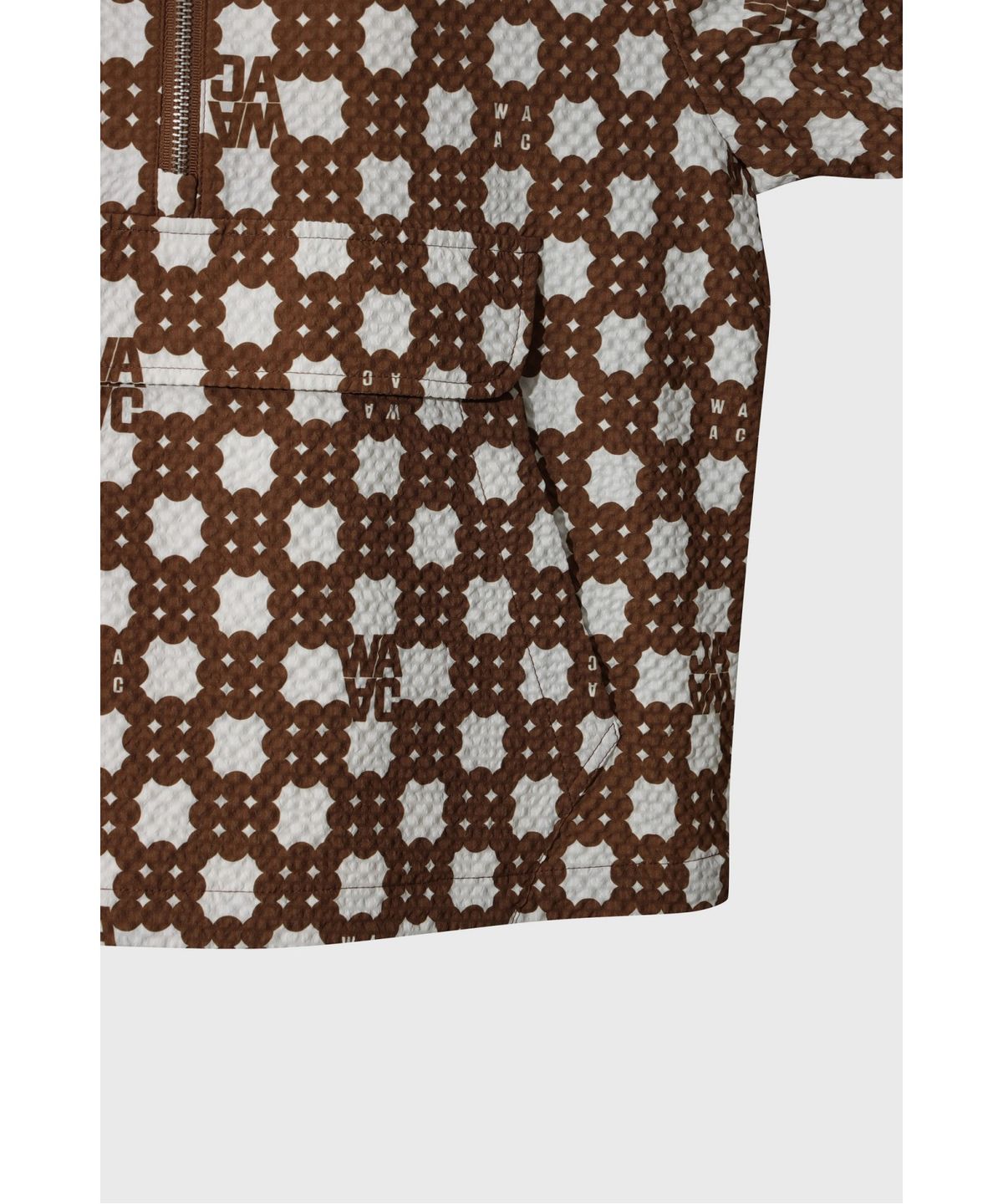 왁(WAAC) Women Pattern set-up anorak WWVAA26620BRX