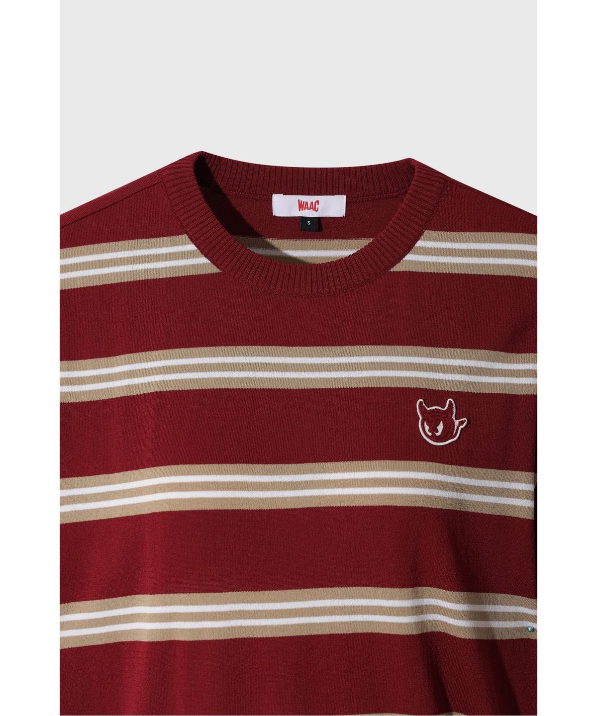 왁(WAAC) Women Multi Stripe Sweater WWWAA26603WIX