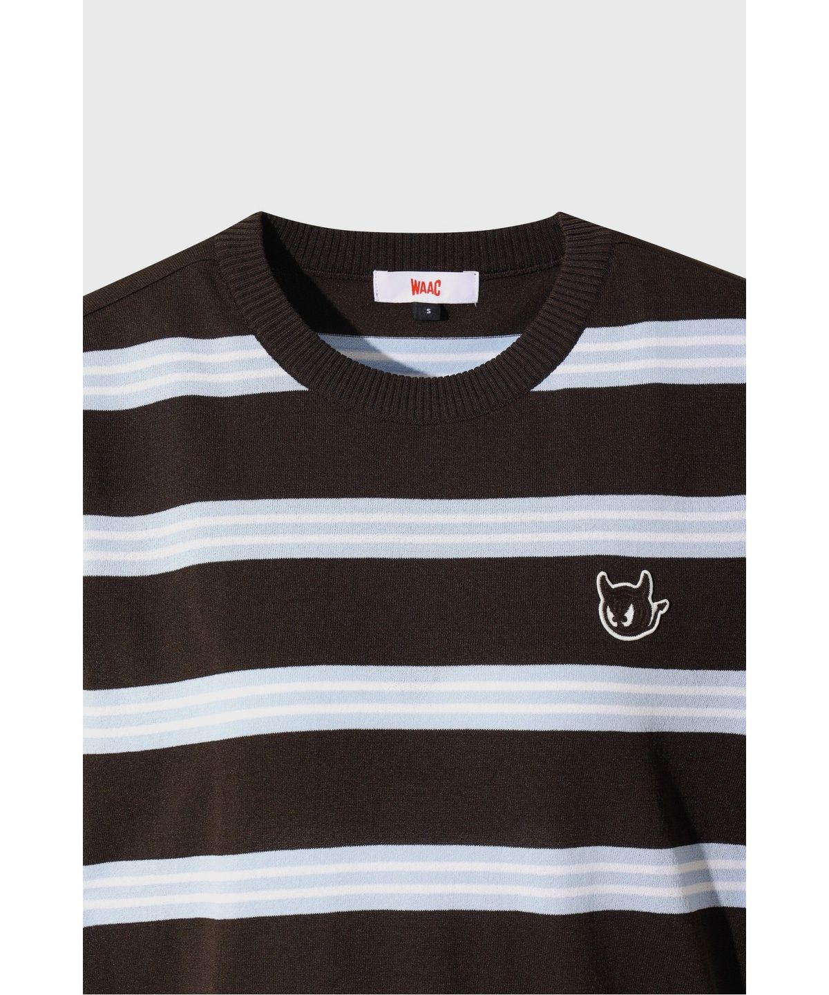 왁(WAAC) Women Multi Stripe Sweater WWWAA26603BRD
