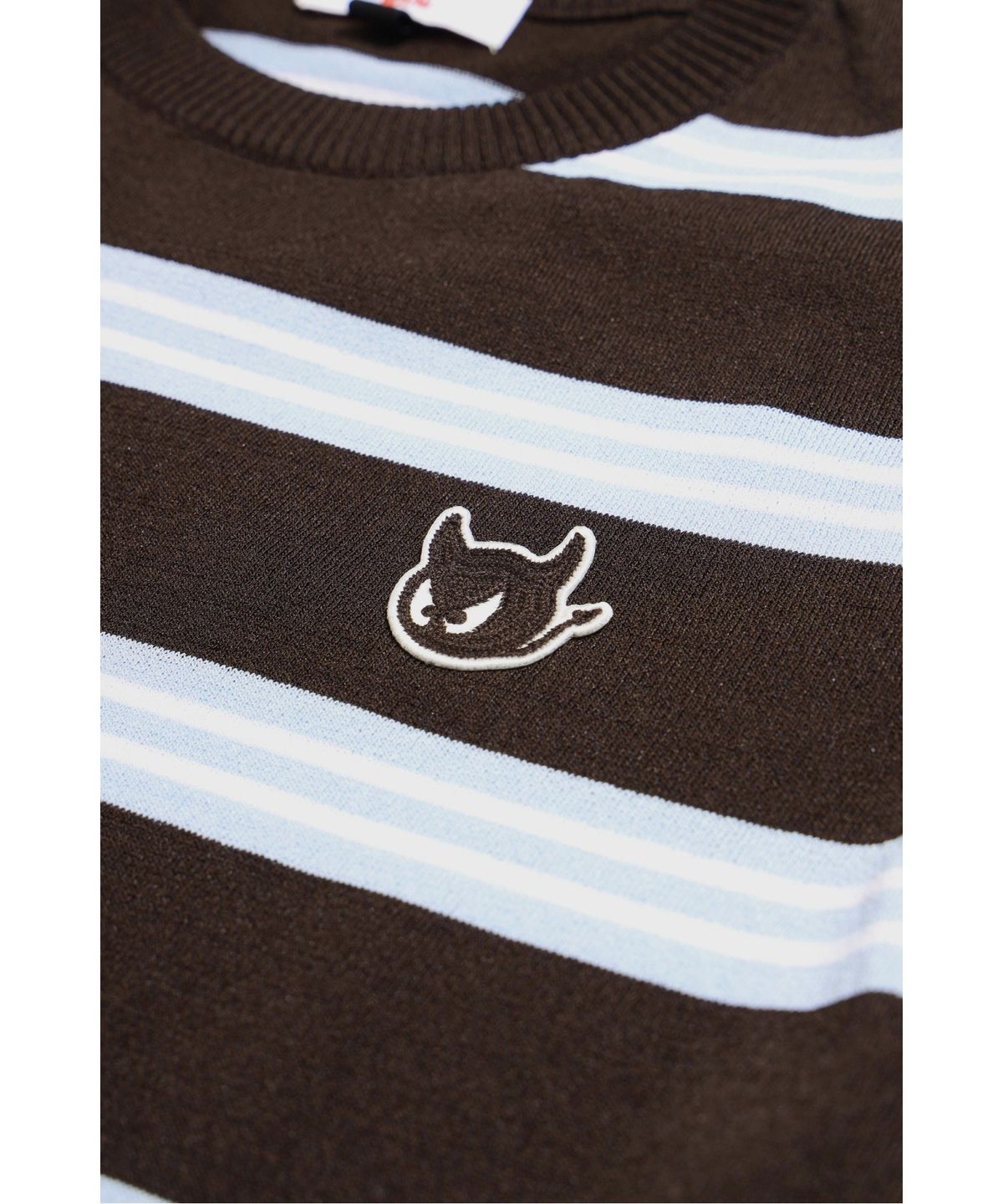 왁(WAAC) Women Multi Stripe Sweater WWWAA26603BRD
