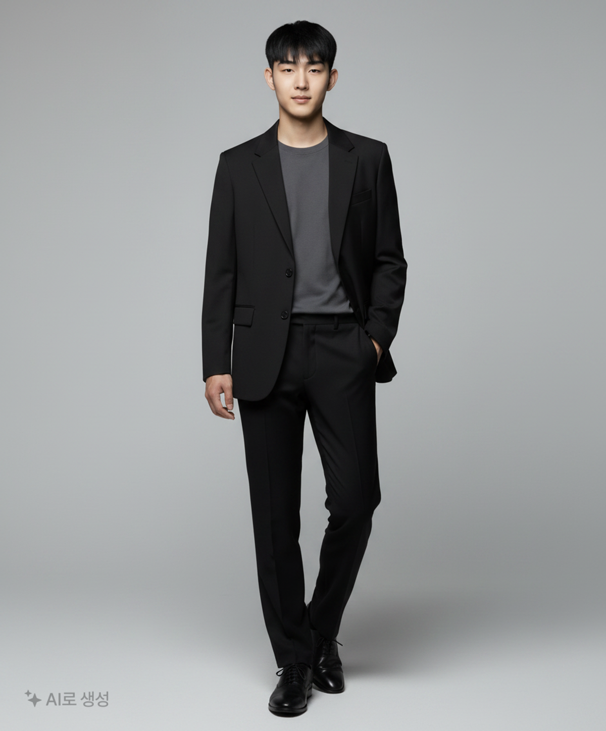 무신사 스탠다드(MUSINSA STANDARD) 오버사이즈 블레이저 [블랙] M