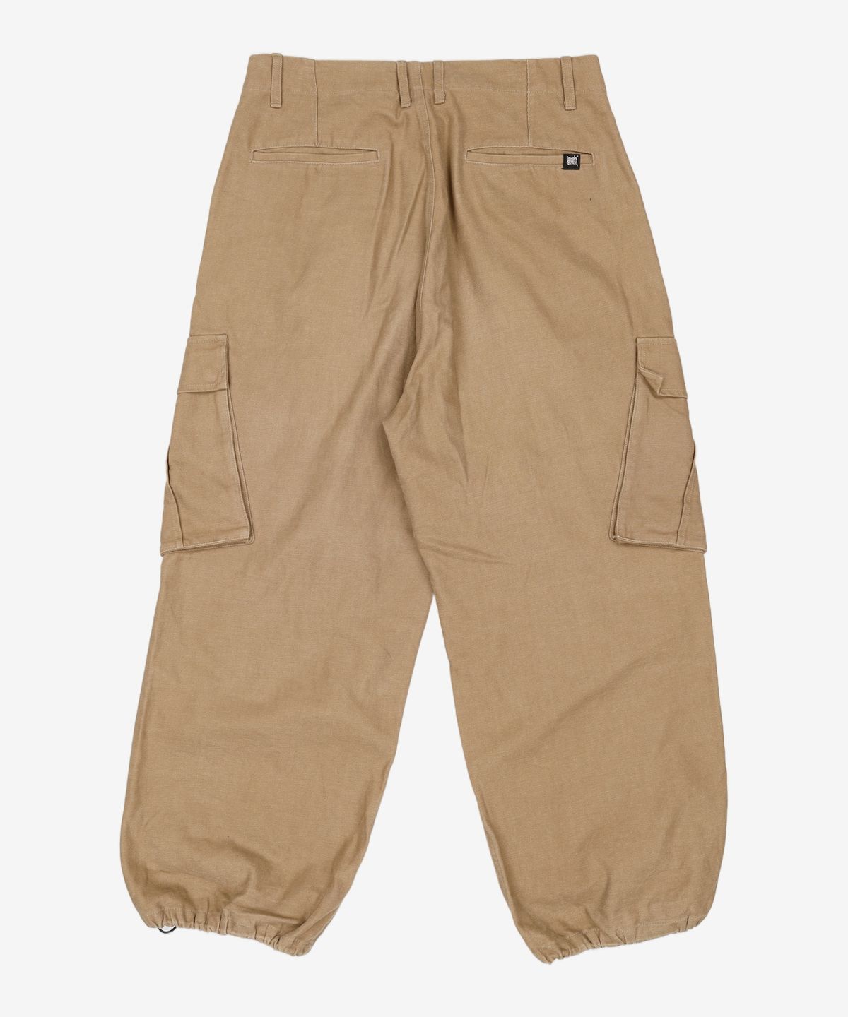 브라운브레스(BROWNBREATH) PARACHUTE CARGO PANTS - BEIGE M