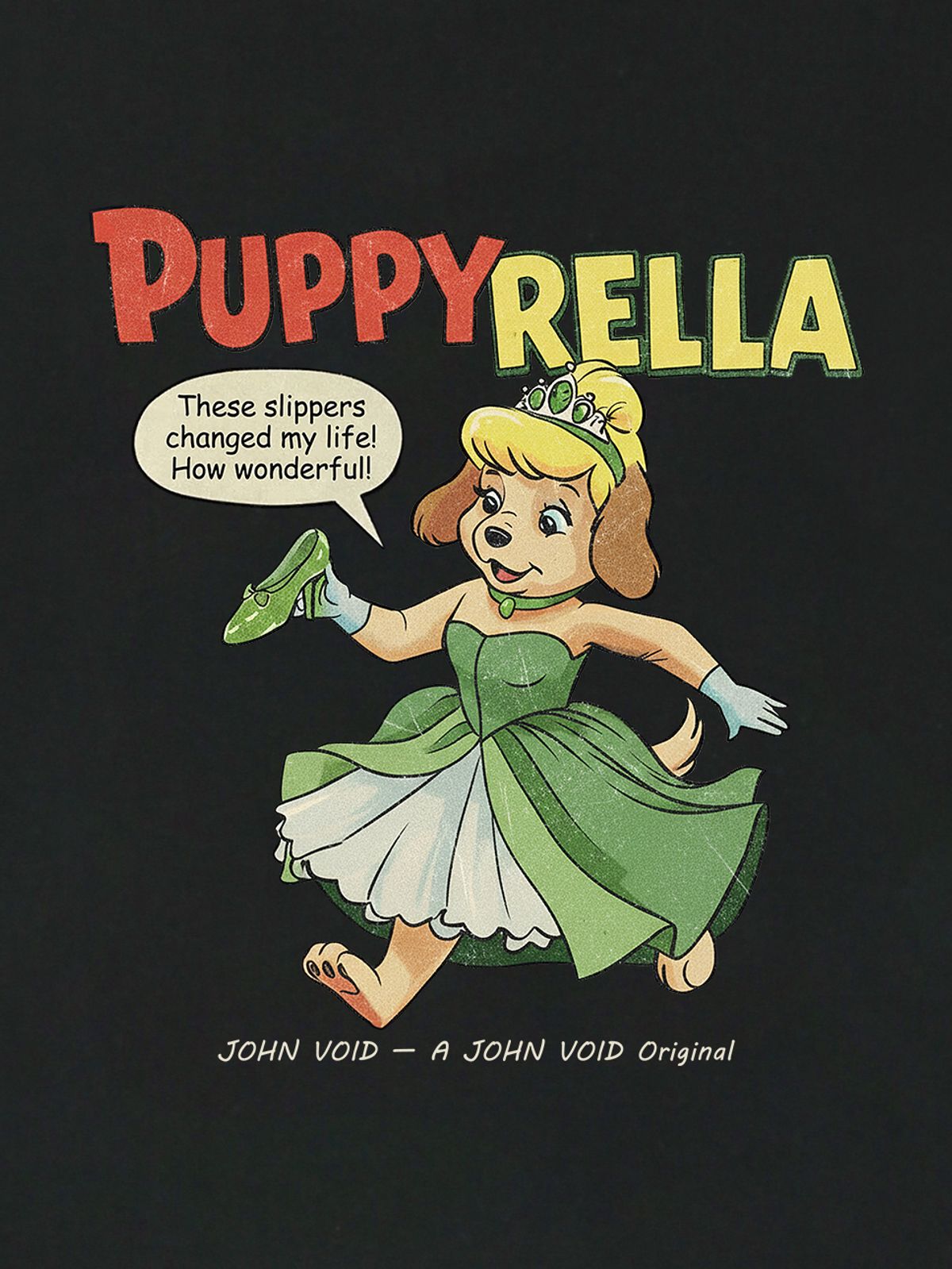 세이브어독(SAVE A DOG) PUPPYRELLA HALF-SLEEVE T-SHIRT (KIDS & UNISEX SIZE ~5XL)