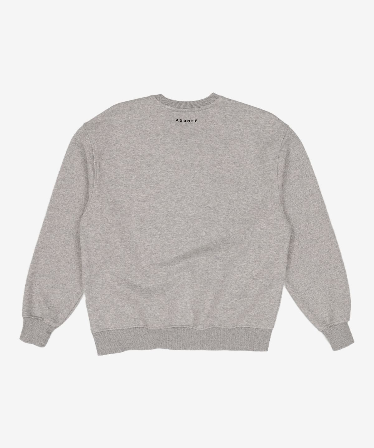 애드오프(ADDOFF) SHATTERED GRAPHIC SWEAT GREY