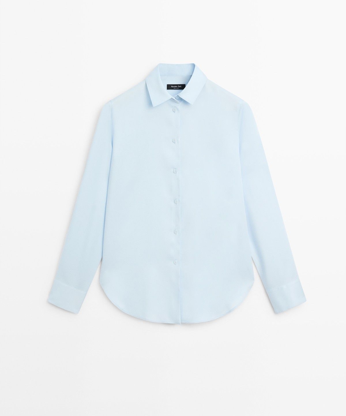 마시모두띠(MASSIMO DUTTI) 라이오셀 플루이드 셔츠