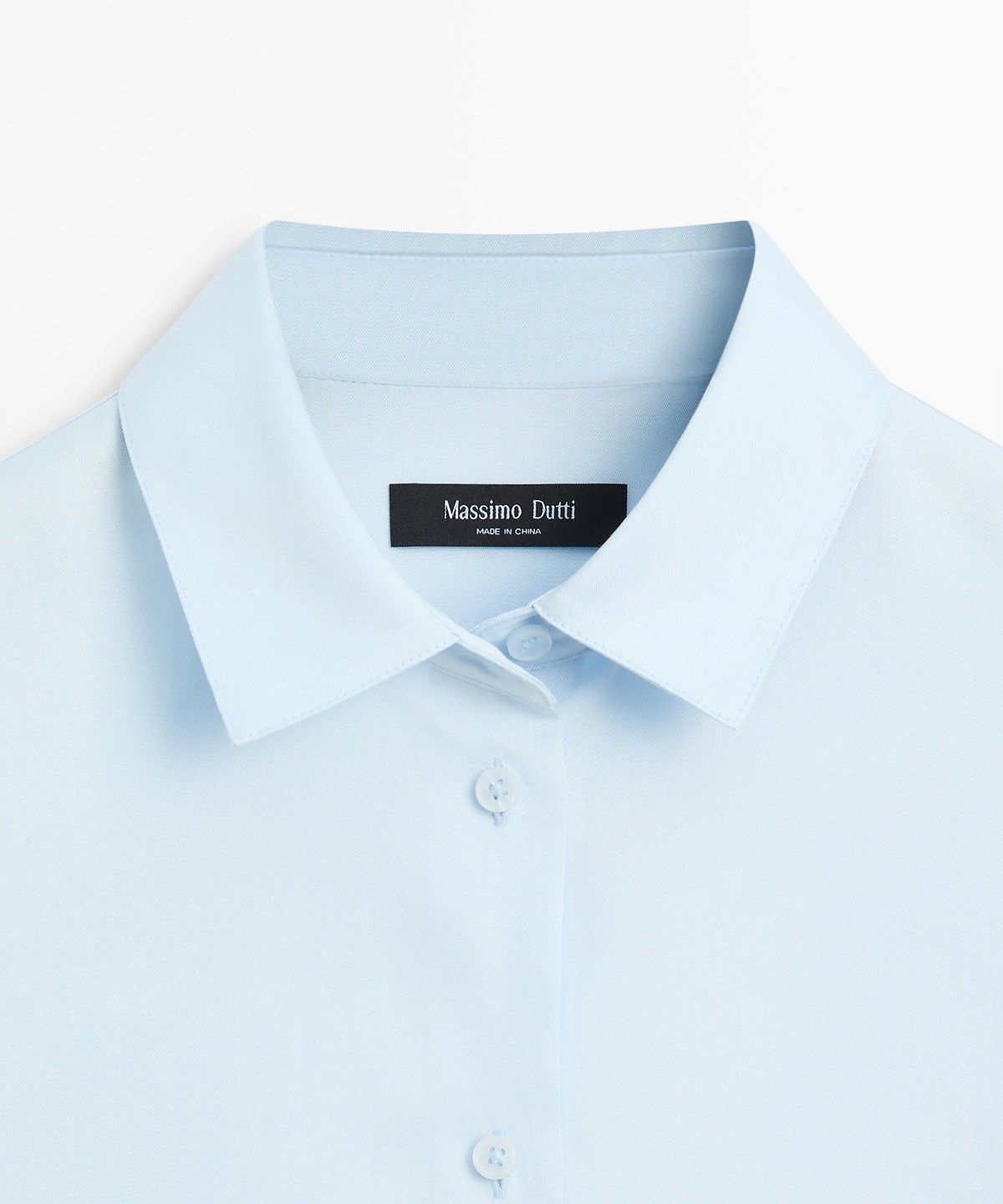마시모두띠(MASSIMO DUTTI) 라이오셀 플루이드 셔츠