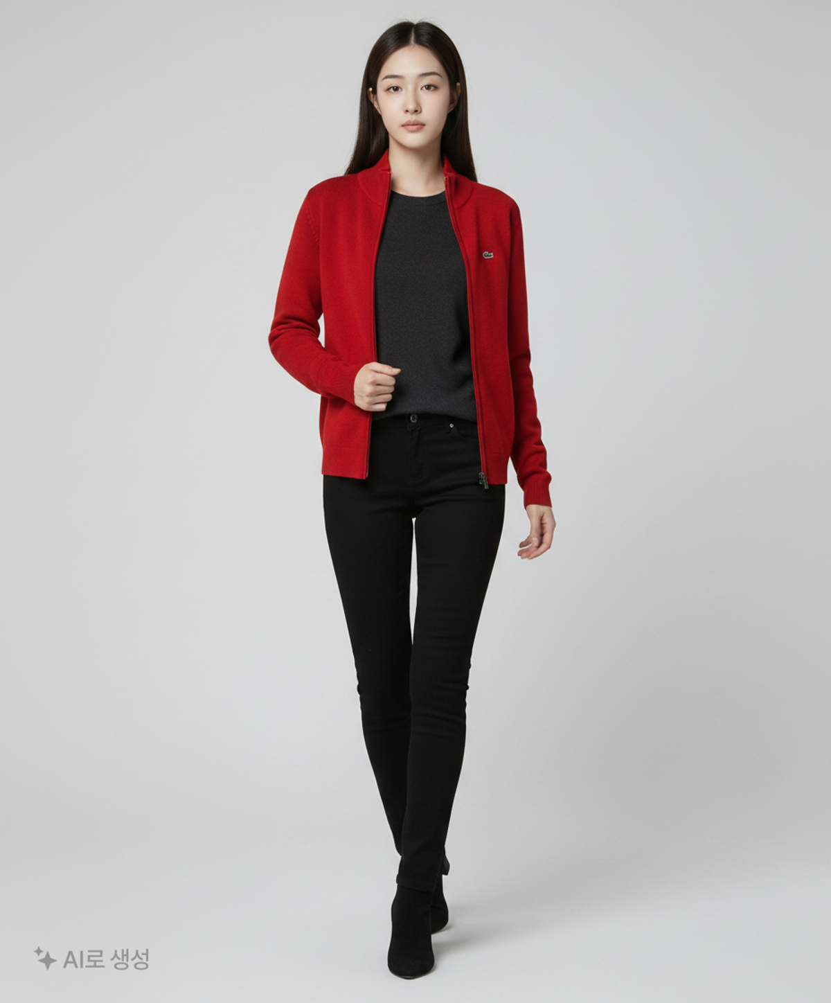 라코스테(LACOSTE) 카디건 38
