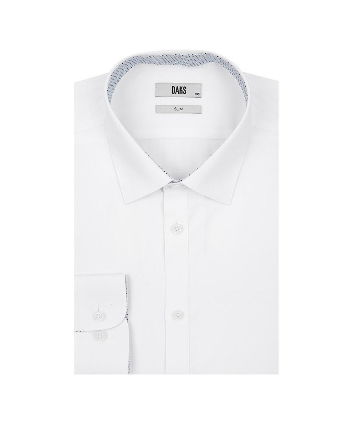 닥스셔츠(DAKS SHIRTS) 노케어 레이온혼방 드레스 셔츠 슬림핏 화이트_DMA1SHDL303A1