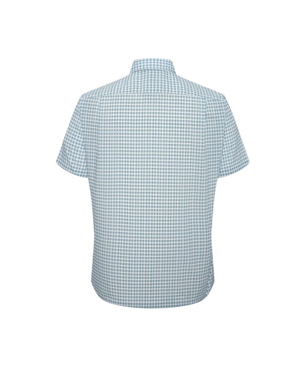 닥스셔츠(DAKS SHIRTS) 노케어 폴리혼방 스몰체크 캐주얼 셔츠 레귤러핏 그린_DMS1SHCS156E1