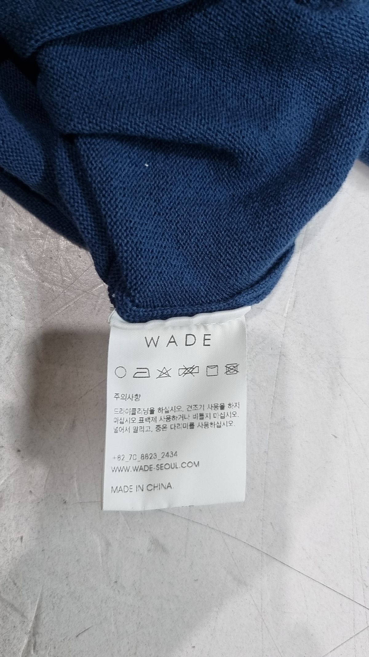 웨이드(WADE) 피케/카라 티셔츠 M