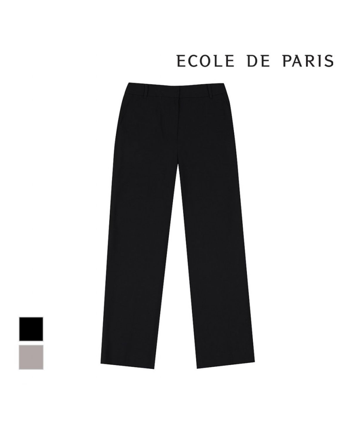 에꼴드파리(ECOLEDEPARIS) 일자레직기 팬츠_RB35WPAM10Z