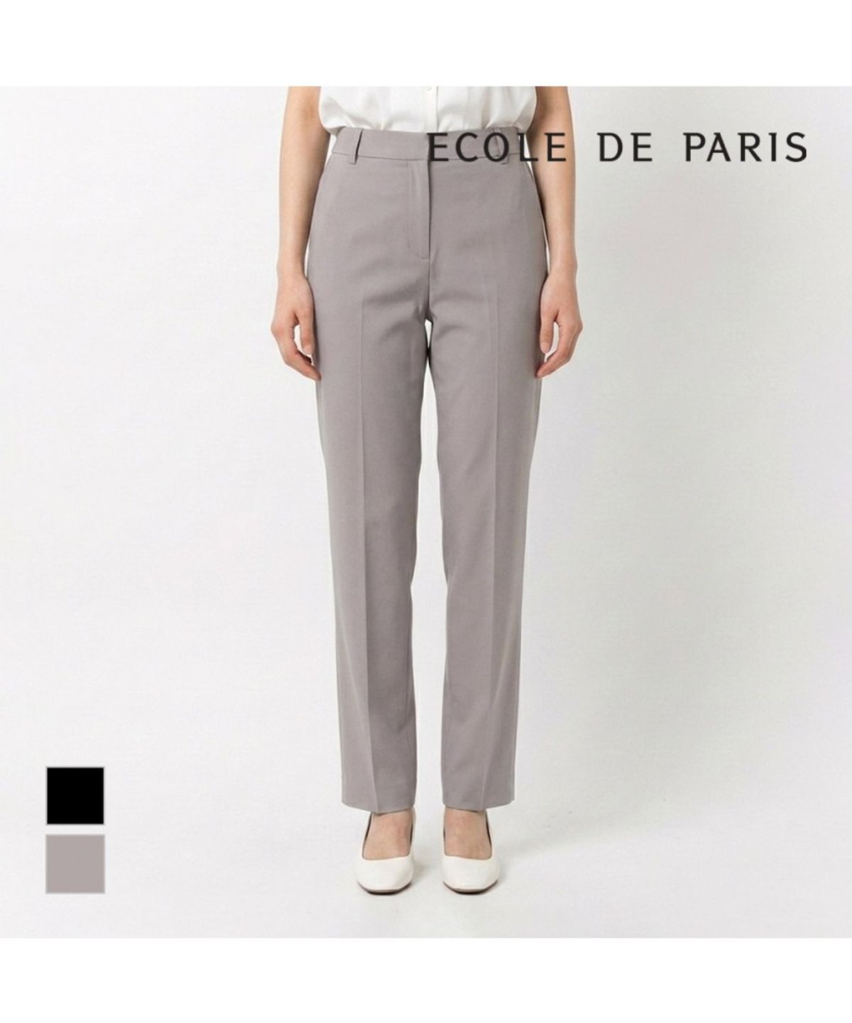 에꼴드파리(ECOLEDEPARIS) 일자레직기 팬츠_RB35WPAM10Z