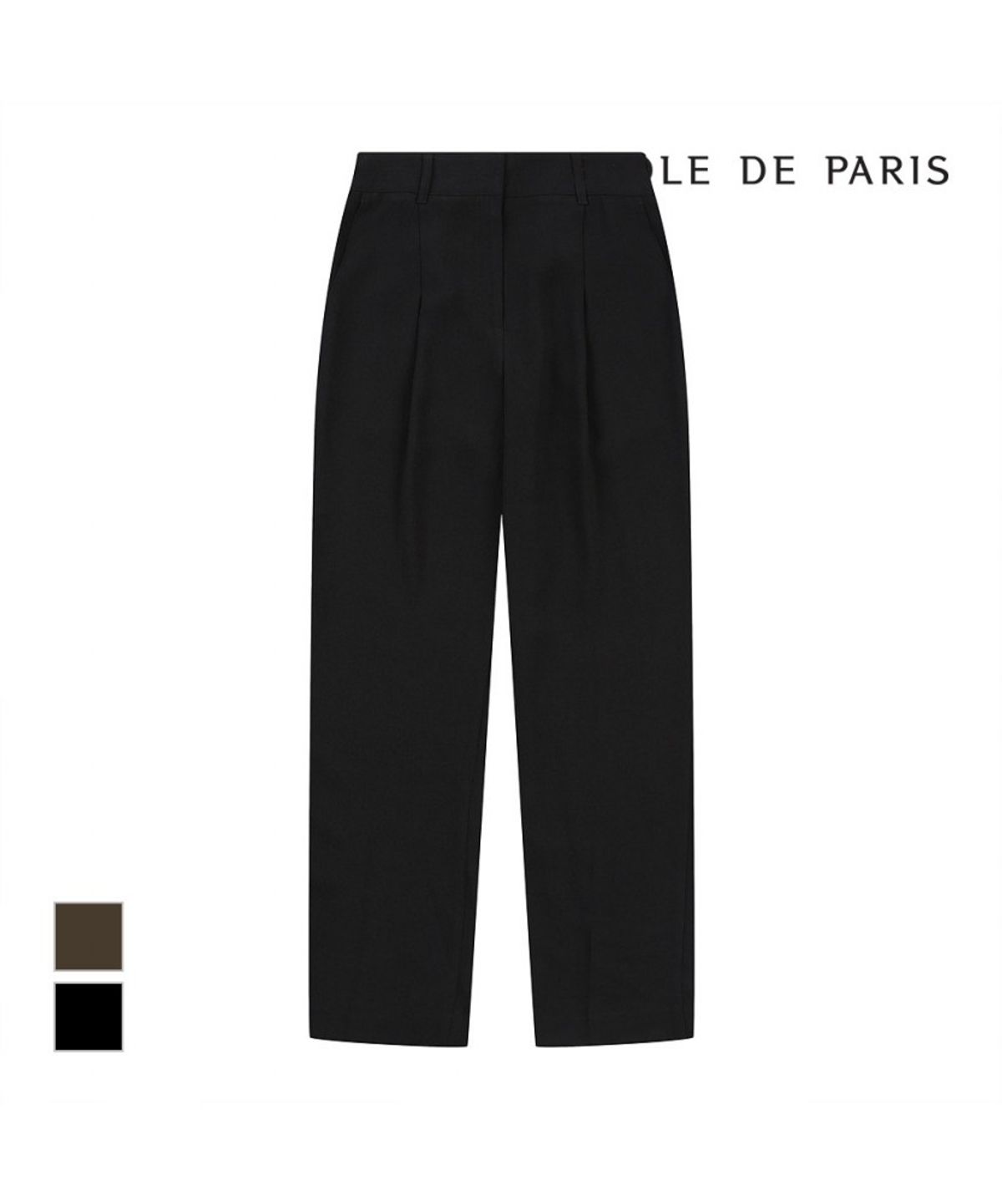 에꼴드파리(ECOLEDEPARIS) 핀턱주음 팬츠_PB25WPA004Z