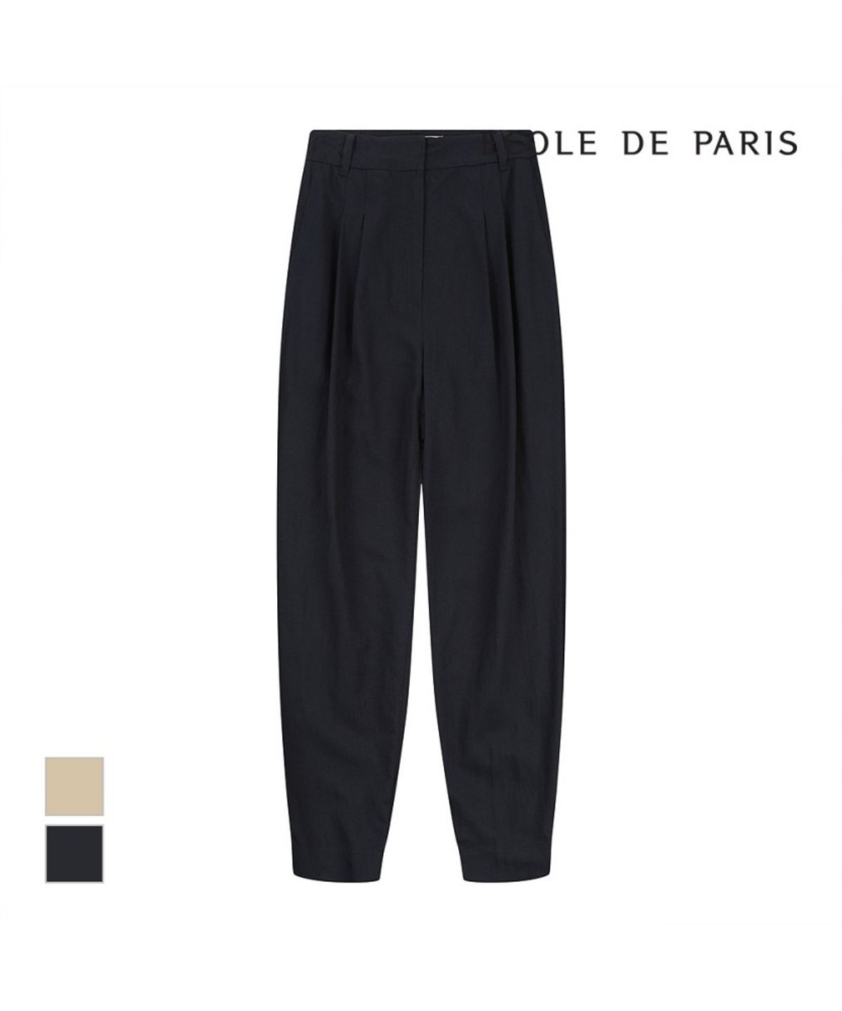에꼴드파리(ECOLEDEPARIS) 뒷밴딩 일자팬츠_RB27WPC030Z