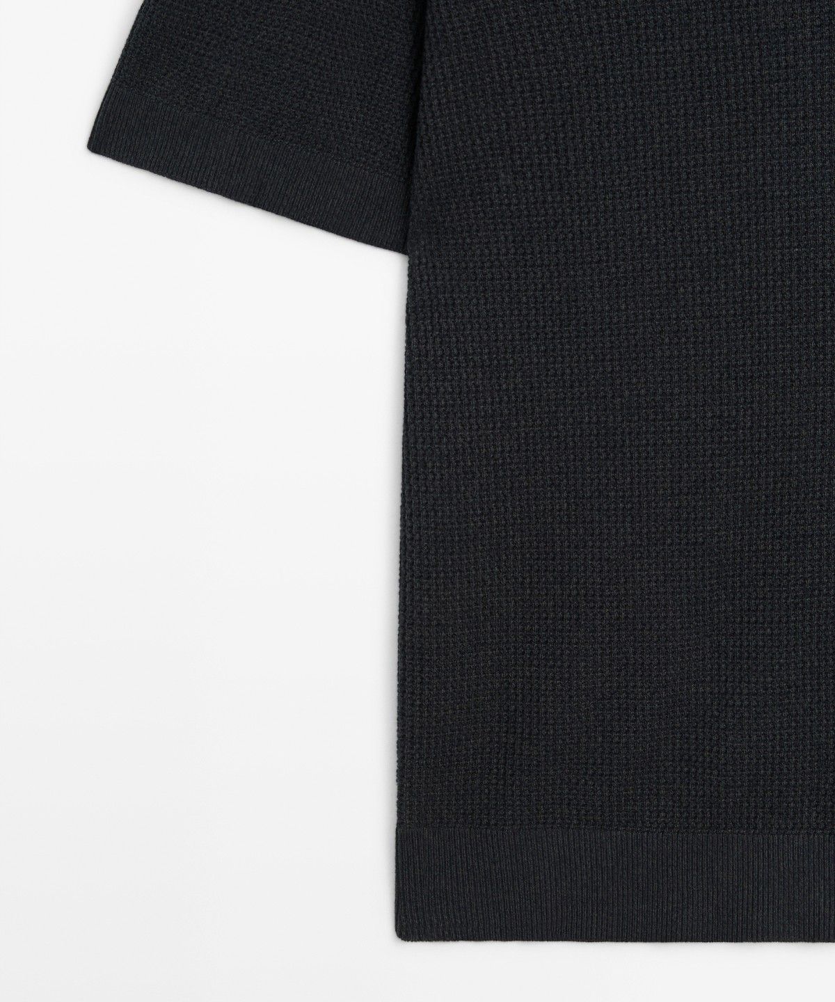 마시모두띠(MASSIMO DUTTI) 버튼 칼라 100% 코튼 폴로셔츠