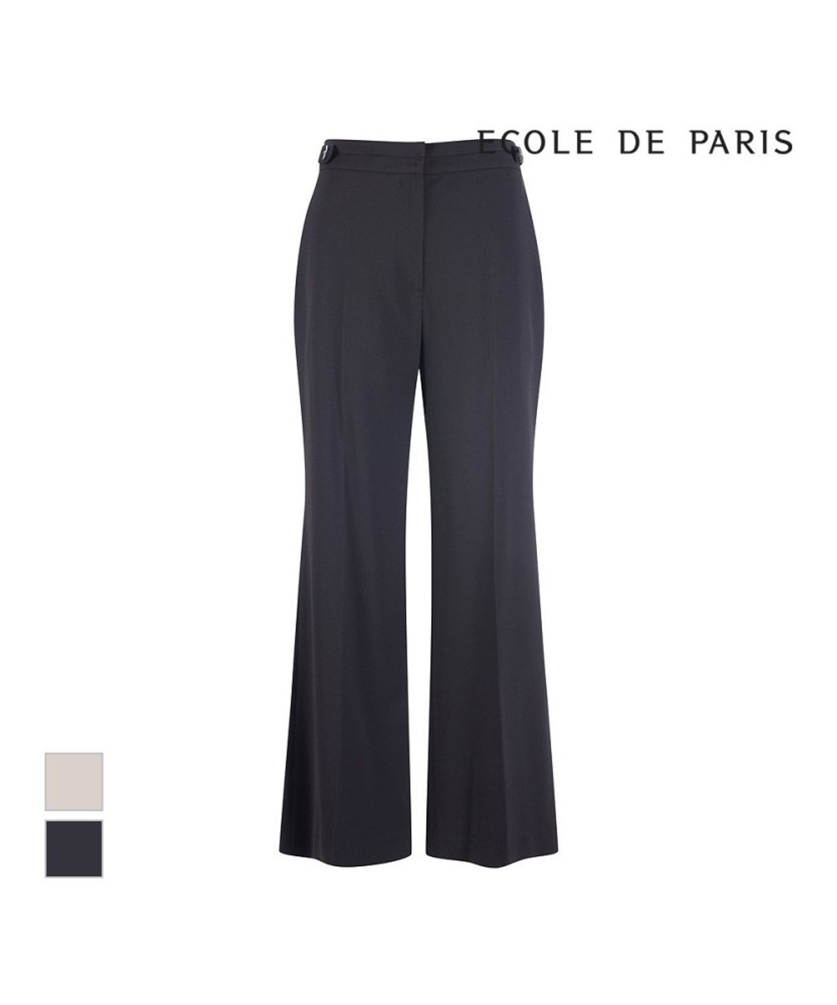 에꼴드파리(ECOLEDEPARIS) 부츠컷 노버튼 팬츠_RB36WPCM33Z