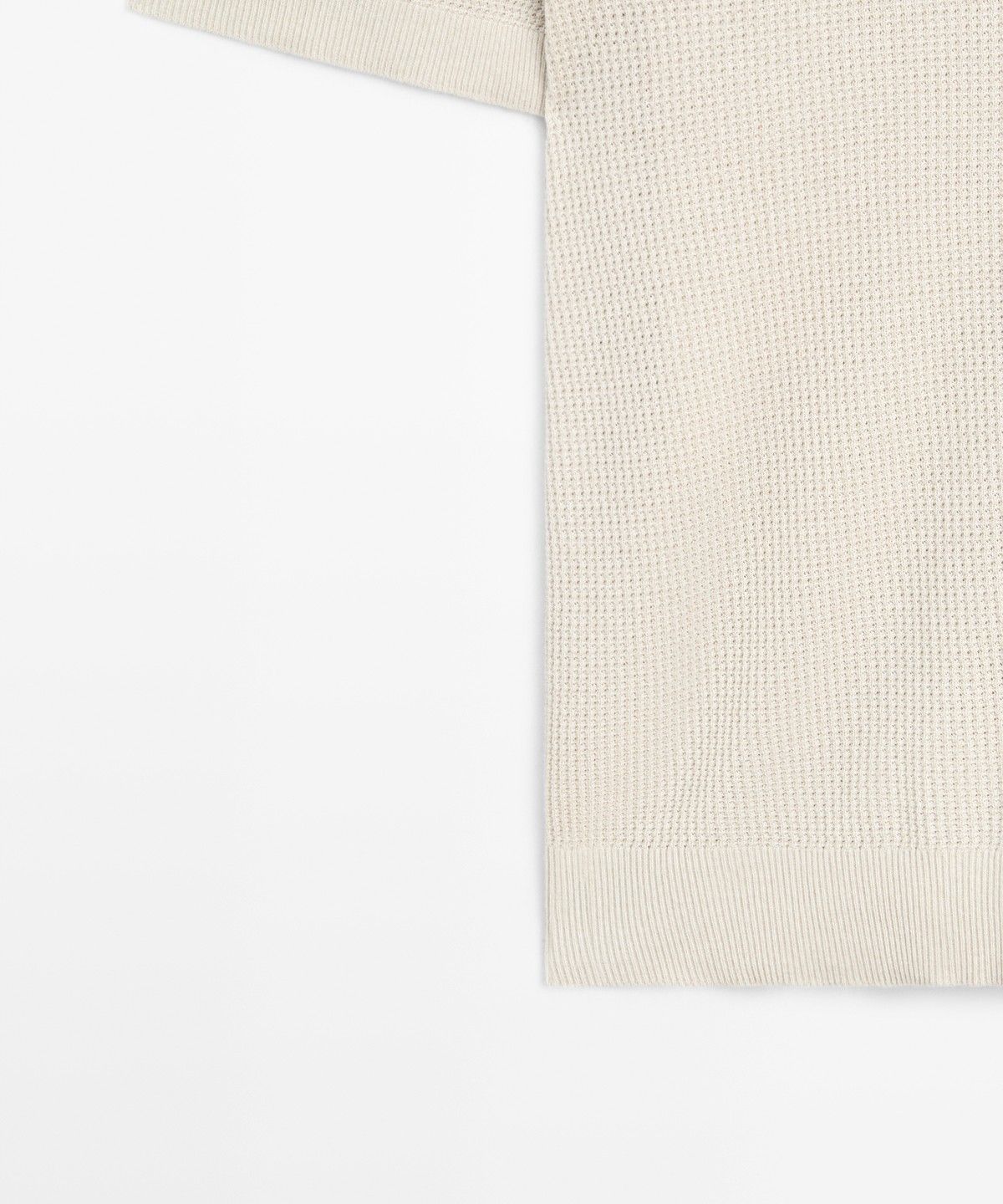 마시모두띠(MASSIMO DUTTI) 버튼 칼라 100% 코튼 폴로셔츠