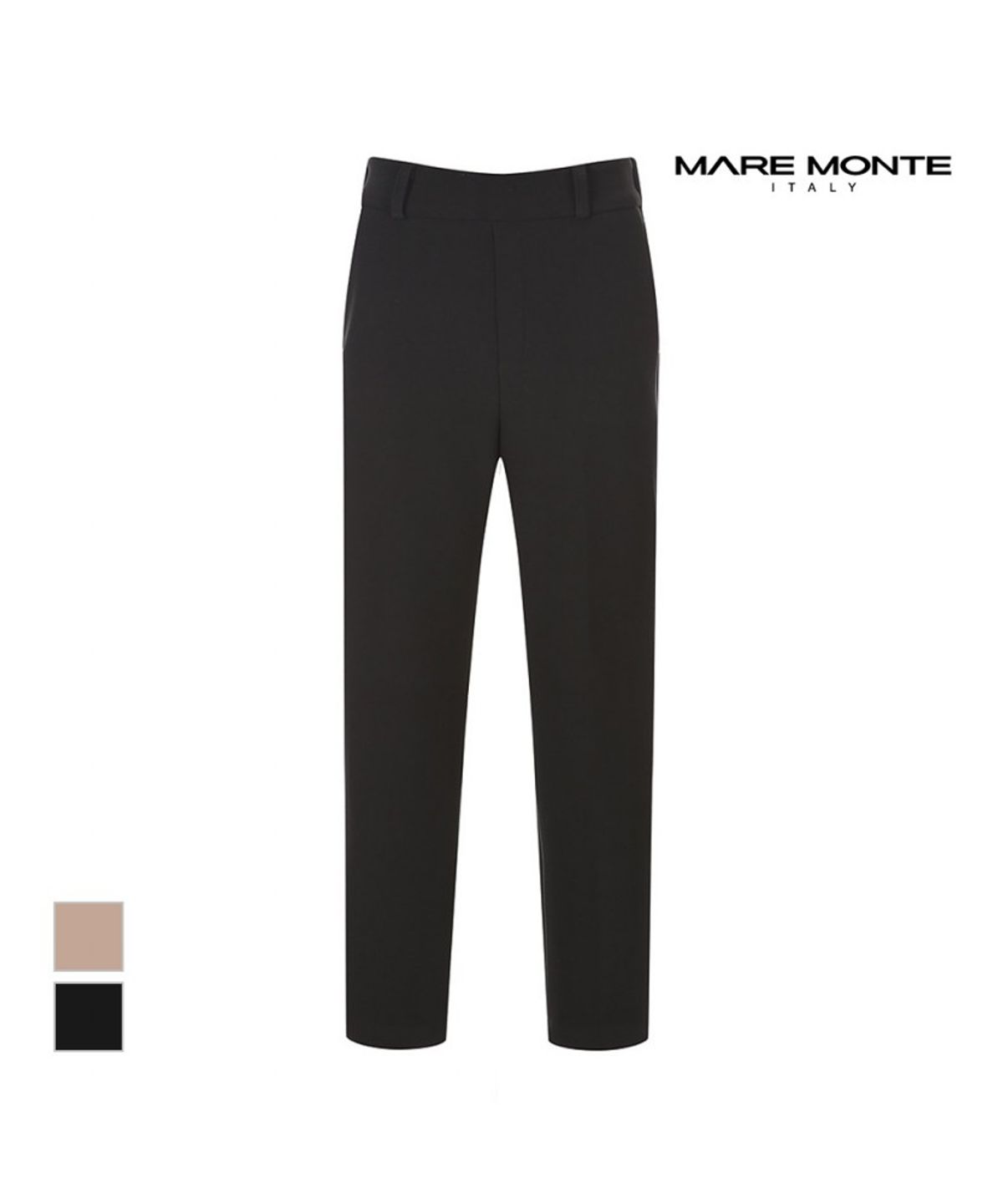 마레몬떼(MAREMONTE) 베이직 뒷밴딩 스판팬츠_M211MSL03B0