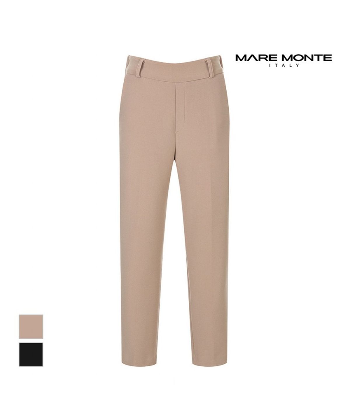 마레몬떼(MAREMONTE) 베이직 뒷밴딩 스판팬츠_M211MSL03B0
