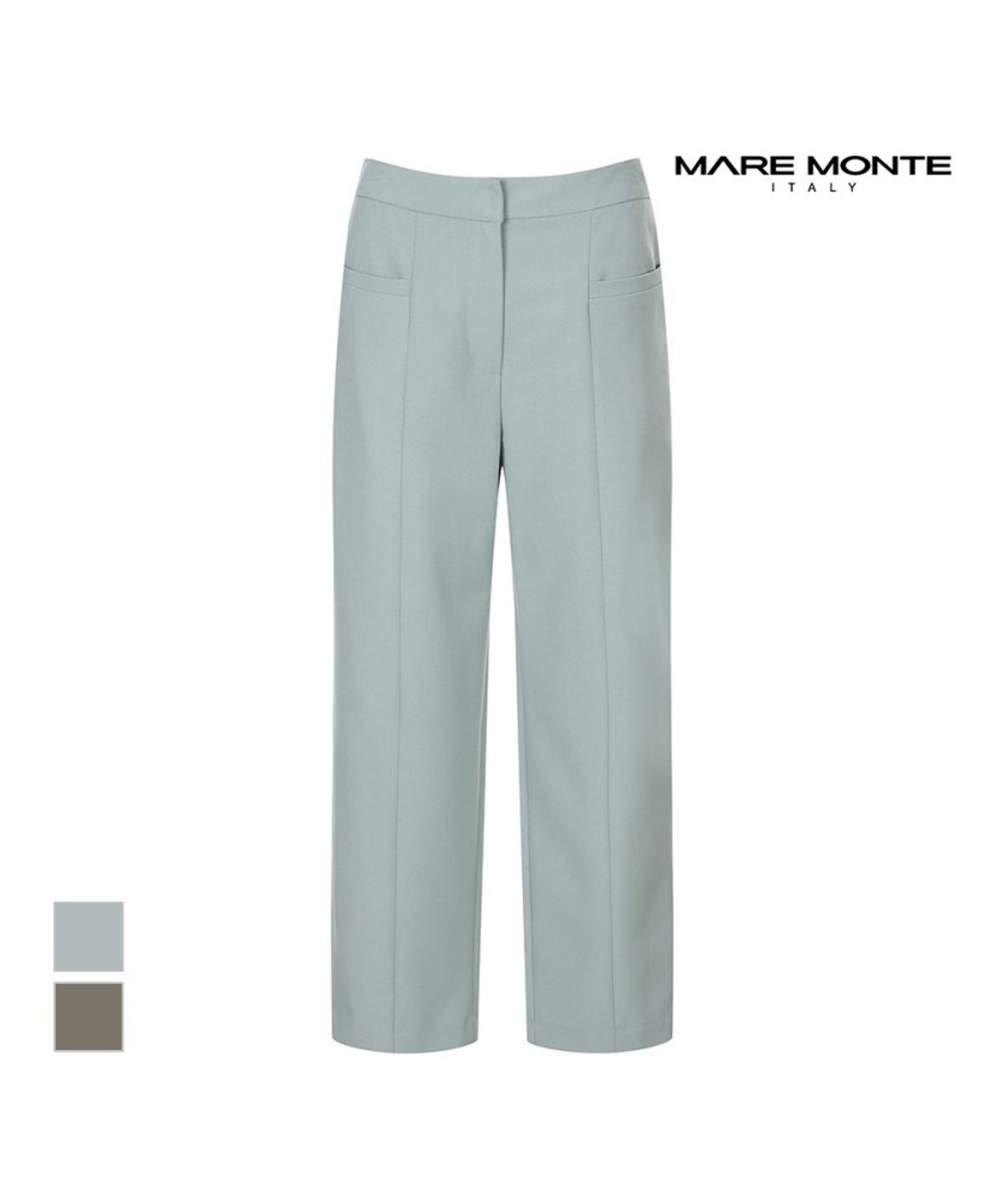 마레몬떼(MAREMONTE) 노버튼 컬러 팬츠_M213MSL14S0
