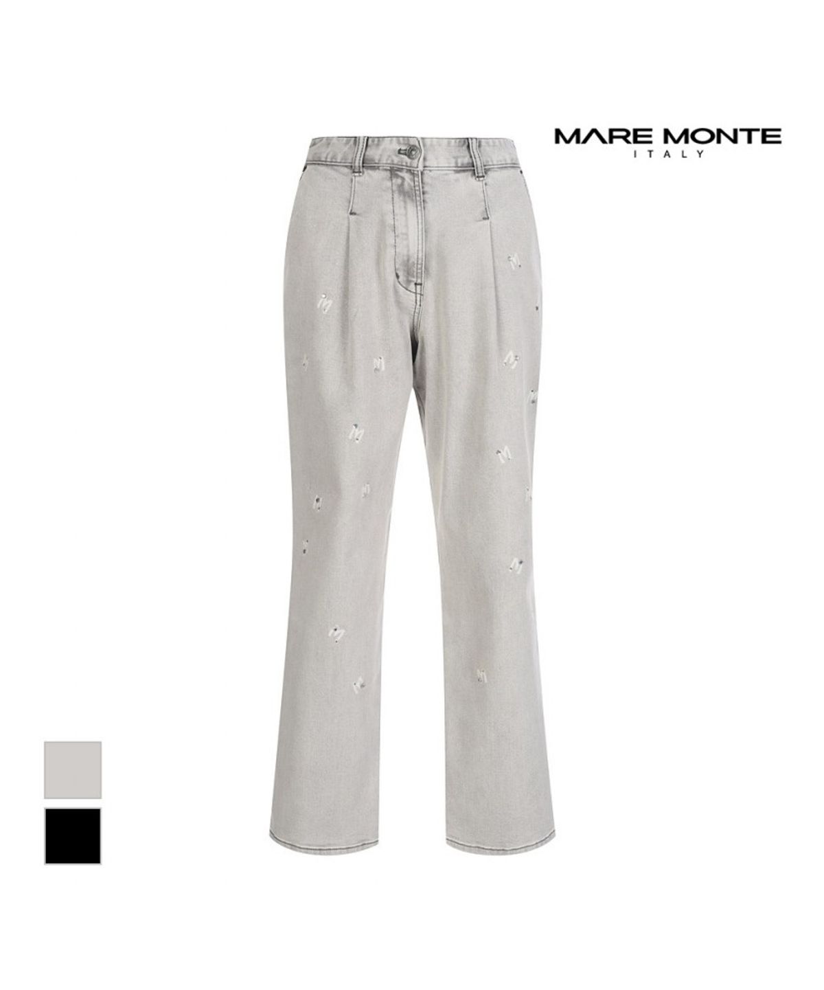 마레몬떼(MAREMONTE) M큐빅 데님팬츠_M232MDN04P0