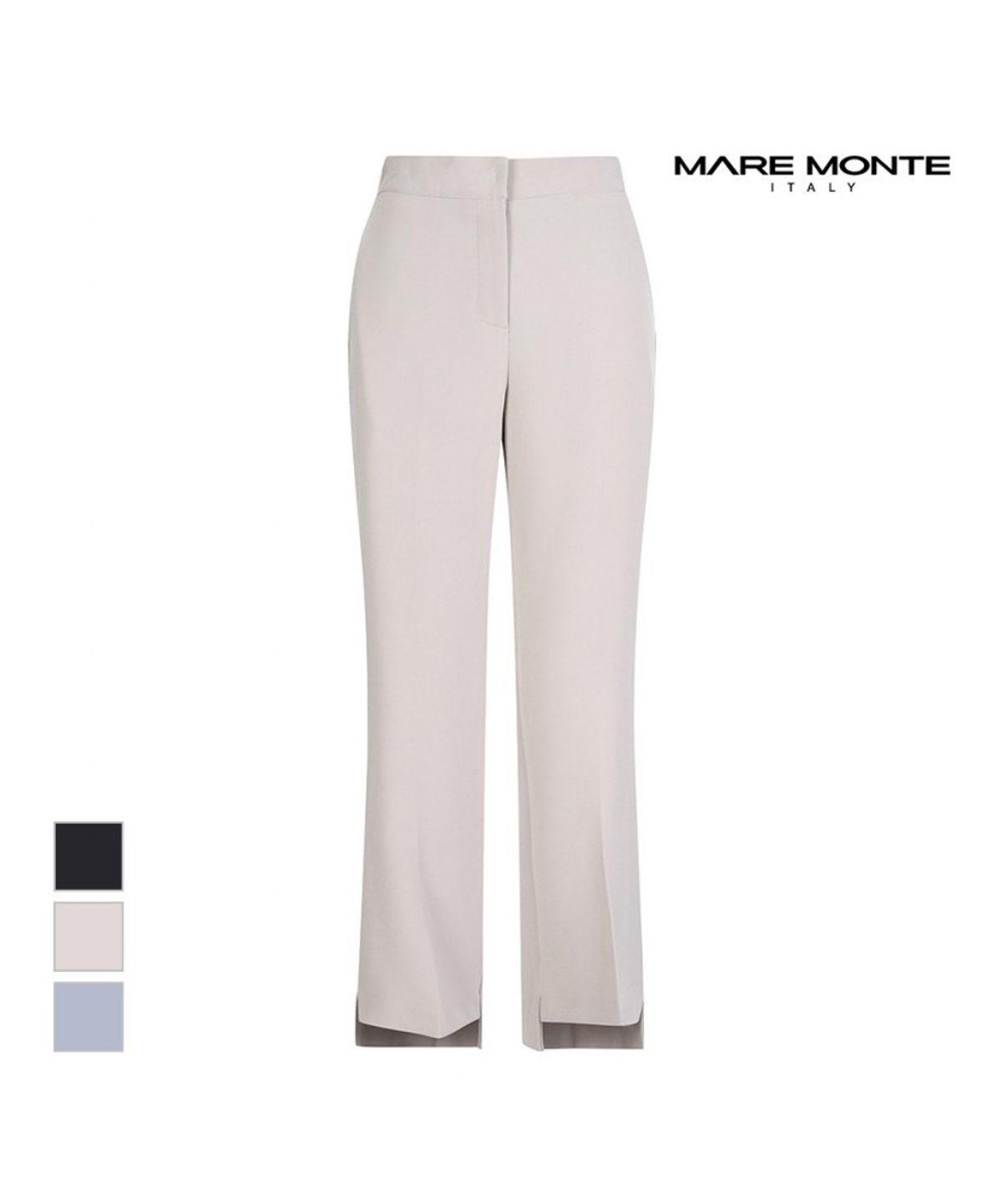 마레몬떼(MAREMONTE) 언발밑단 슬랙스팬츠_M232MSL10D0
