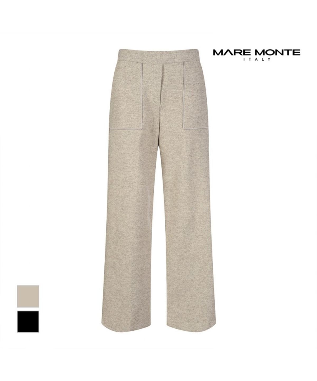 마레몬떼(MAREMONTE) 캐주얼 배기 팬츠_M241MSL01B0