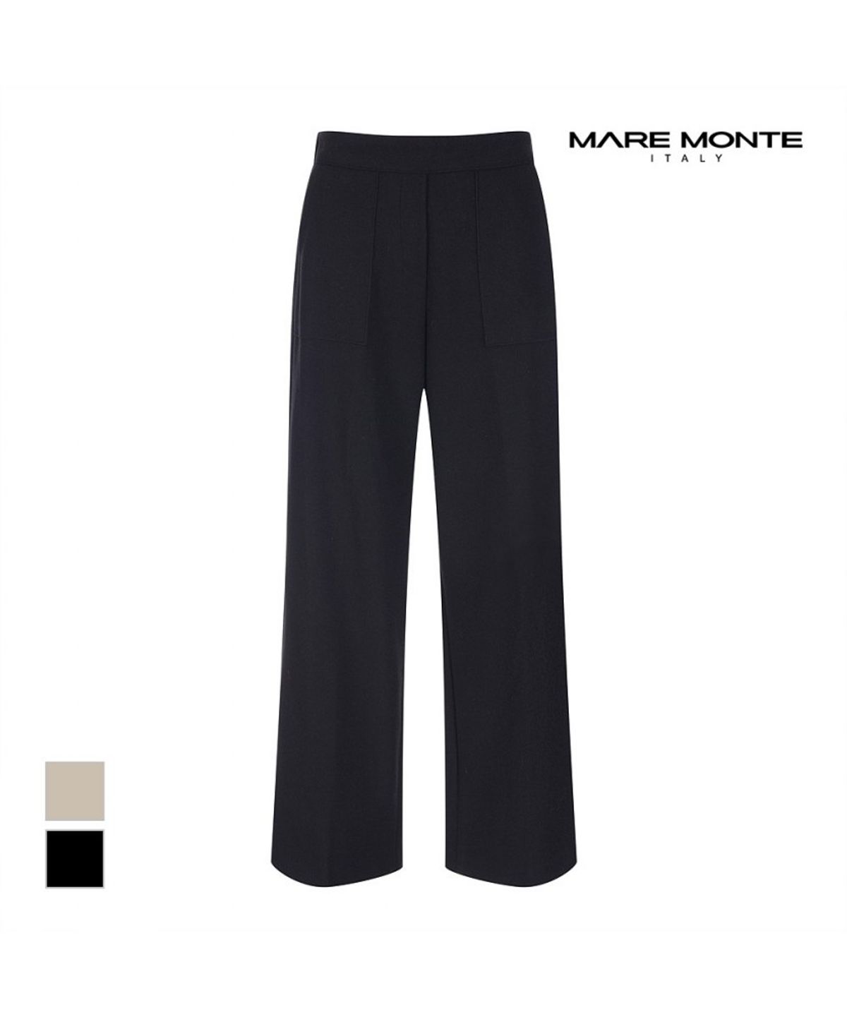마레몬떼(MAREMONTE) 캐주얼 배기 팬츠_M241MSL01B0