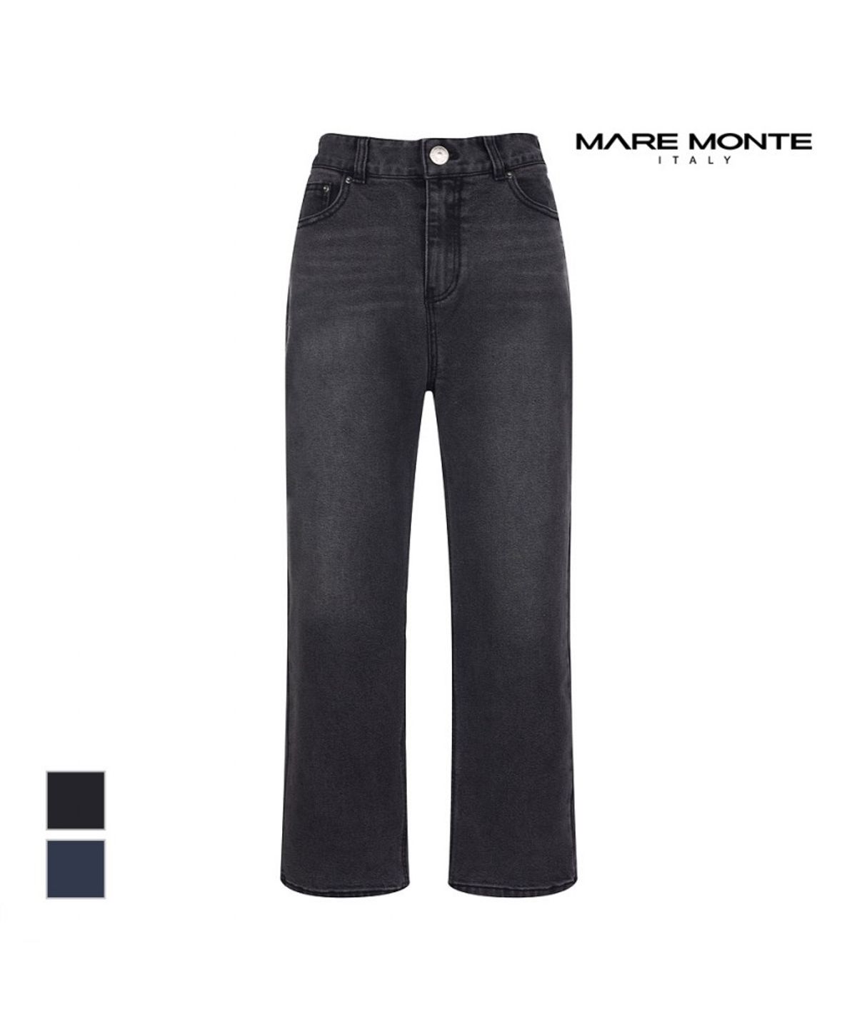 마레몬떼(MAREMONTE) 베이직 스트레이트 팬츠_M242MDN08P0
