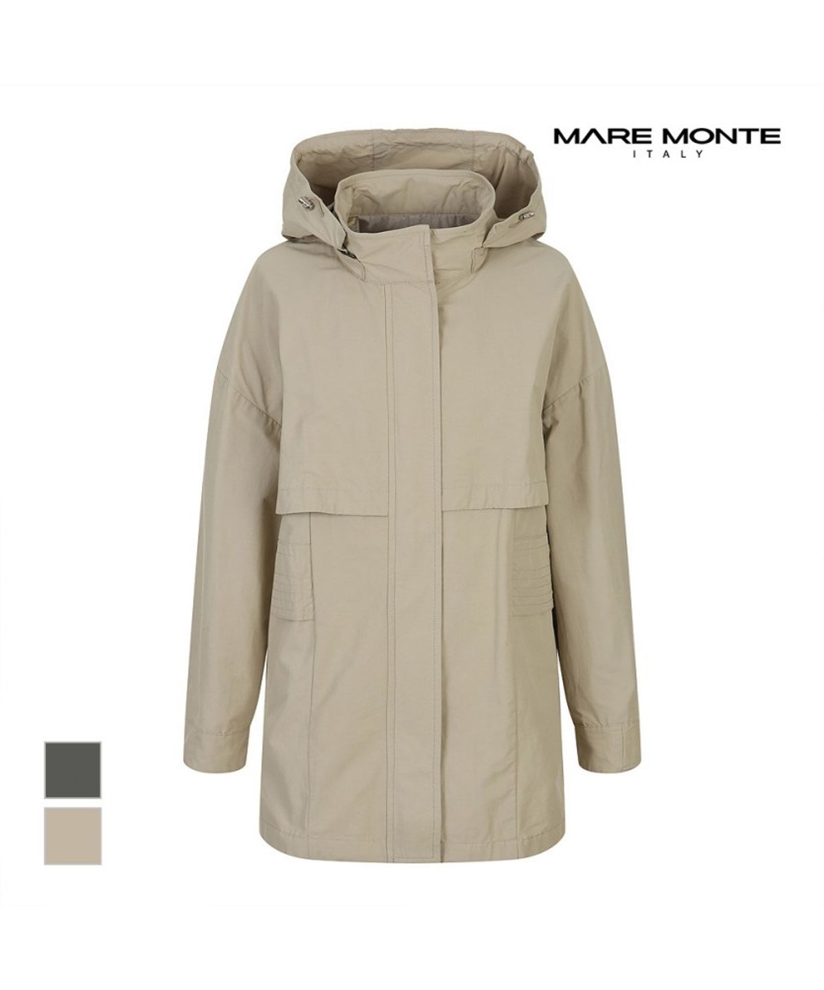 마레몬떼(MAREMONTE) 캐주얼 롱 후드 점퍼_M242MJP10S0