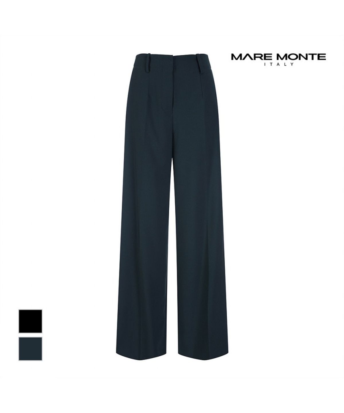 마레몬떼(MAREMONTE) 하이웨스트 와이드 팬츠_M242MSL10S0