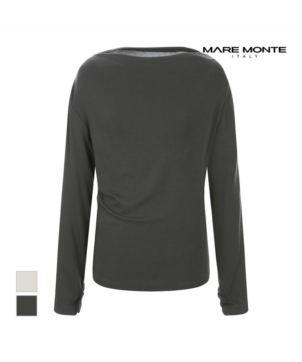 마레몬떼(MAREMONTE) 셔링 티셔츠_M242MTS08P0