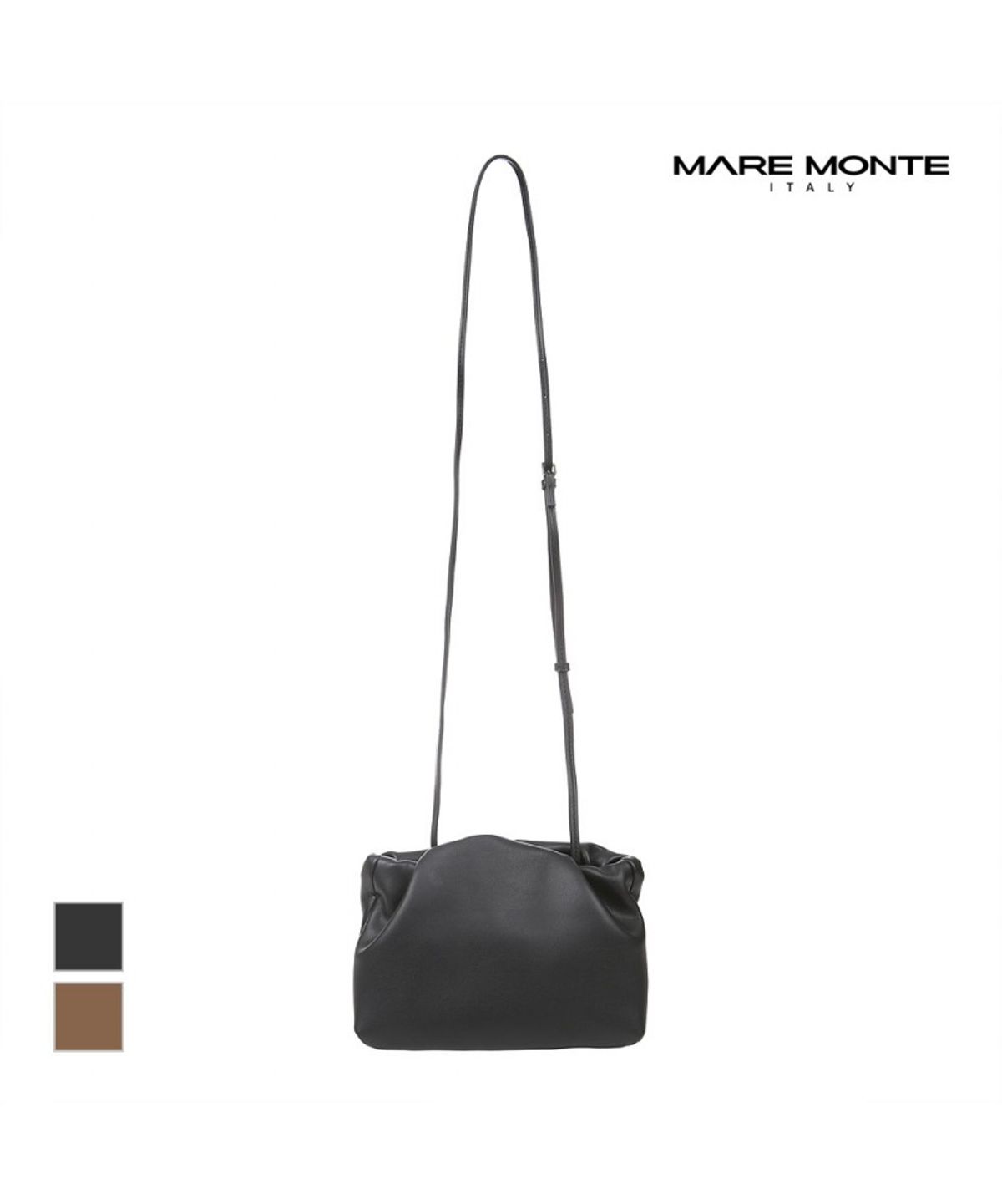 마레몬떼(MAREMONTE) 스퀘어가죽 크로스백_M243MBG09D0