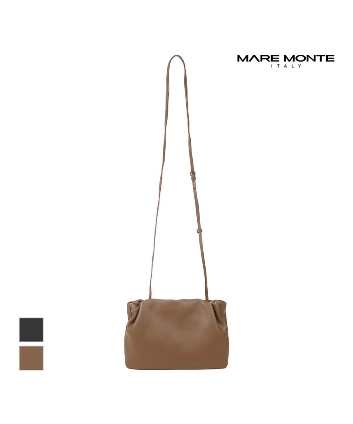 마레몬떼(MAREMONTE) 스퀘어가죽 크로스백_M243MBG09D0