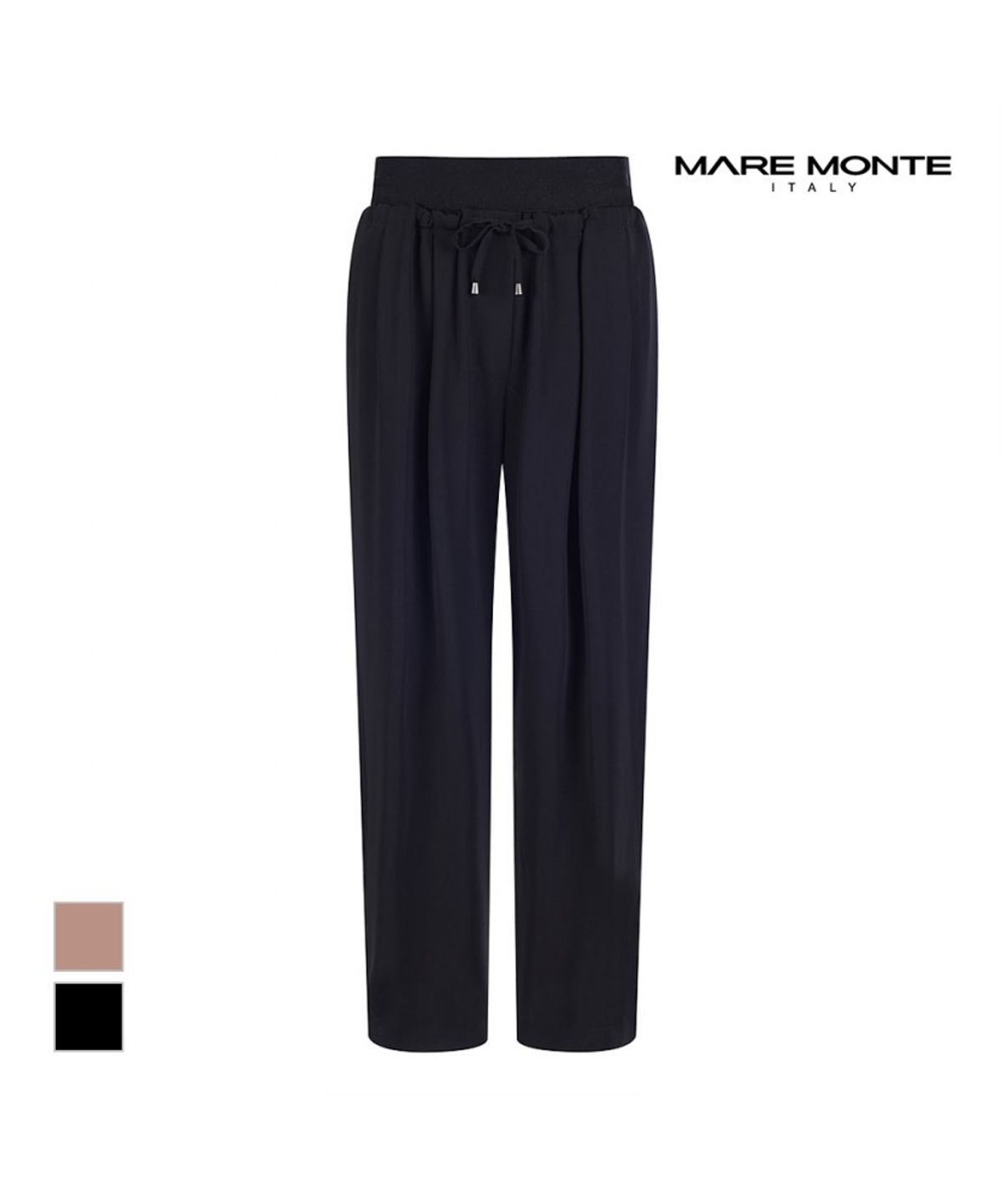 마레몬떼(MAREMONTE) 밴딩배색 와이드핏 팬츠_M224MSL47S0