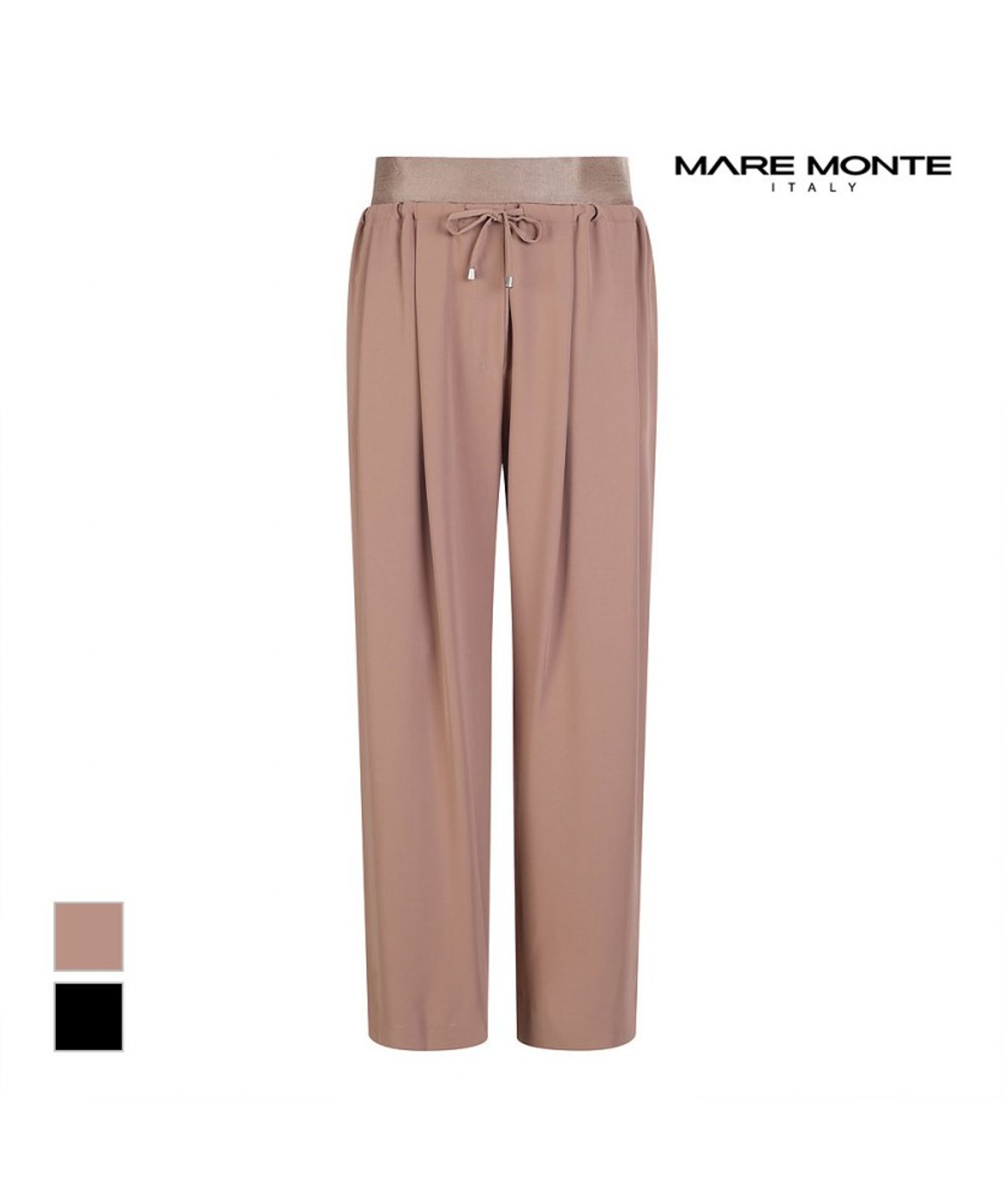 마레몬떼(MAREMONTE) 밴딩배색 와이드핏 팬츠_M224MSL47S0