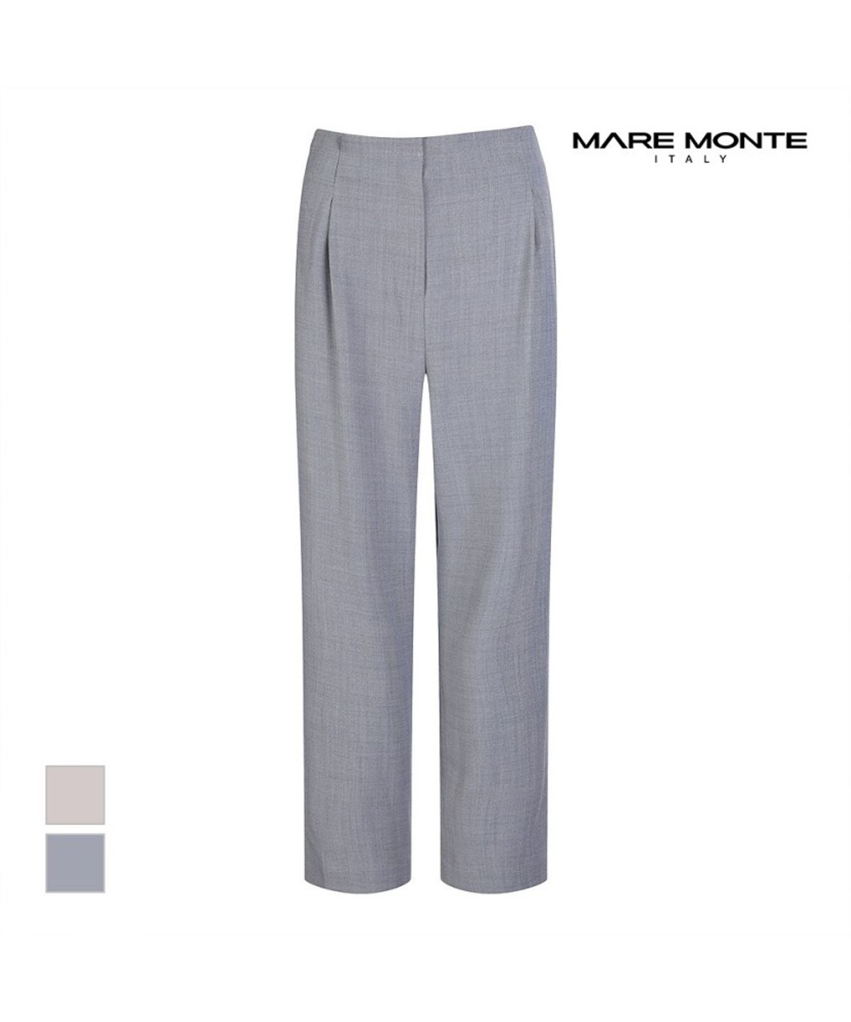 마레몬떼(MAREMONTE) 핀턱주름 벨티드 팬츠_M225MSL67S0
