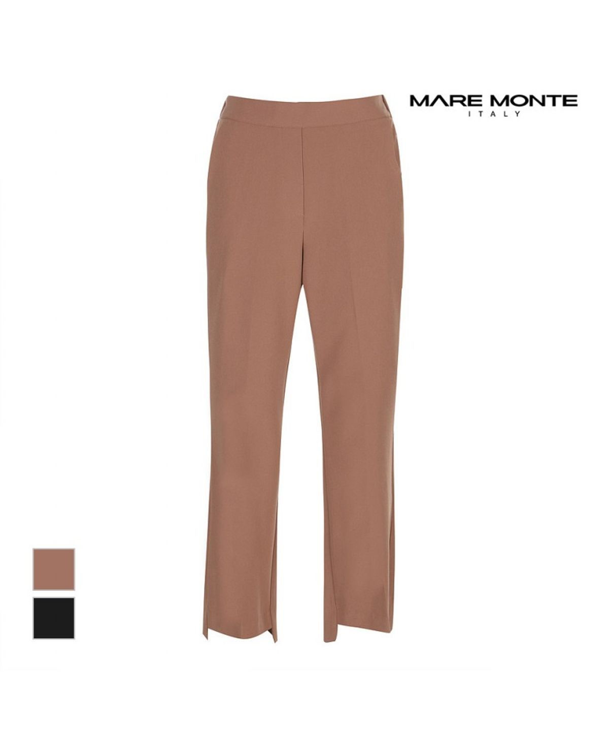 마레몬떼(MAREMONTE) 뒷밴딩 언발밑단 슬랙스_M214MSL28B0