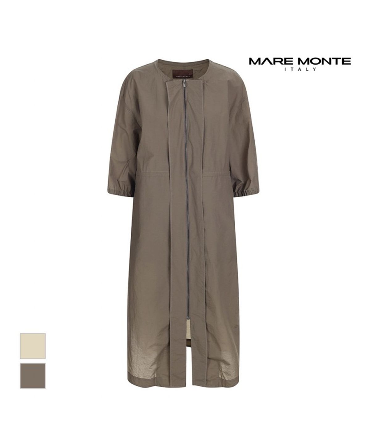 마레몬떼(MAREMONTE) 노카라 스트링 롱점퍼_M215MJP16S0
