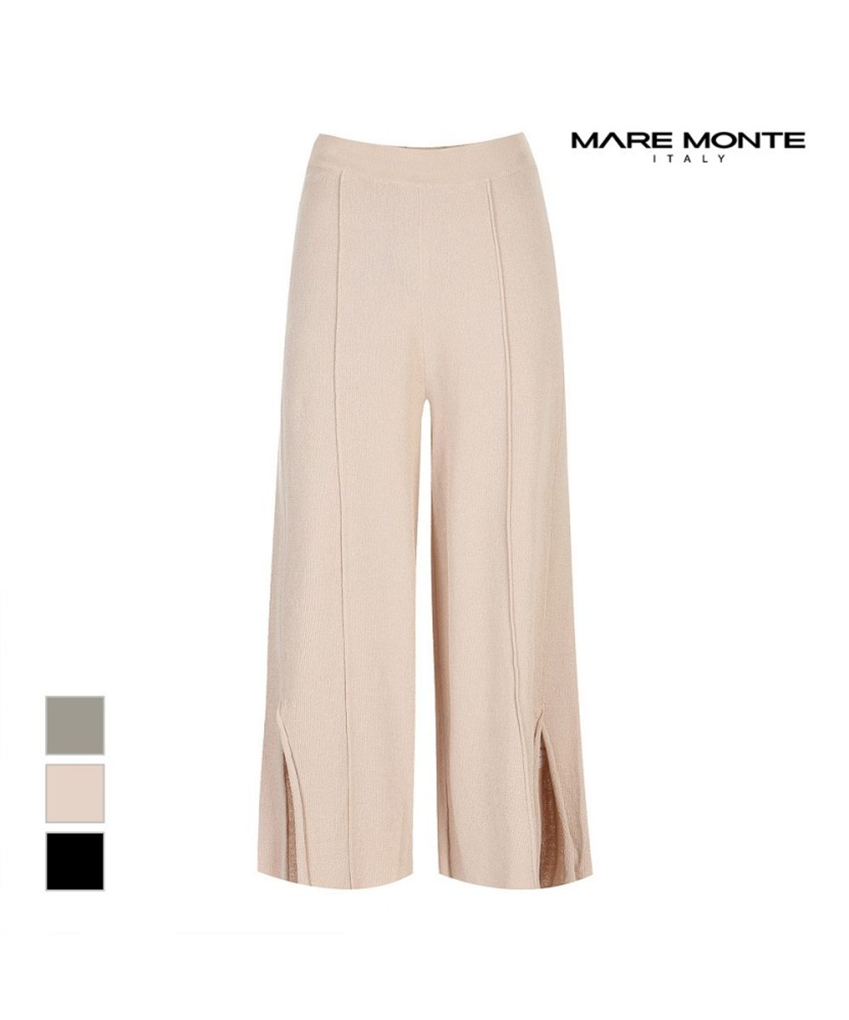 마레몬떼(MAREMONTE) 옆트임 니트 팬츠_M215MSL46M0